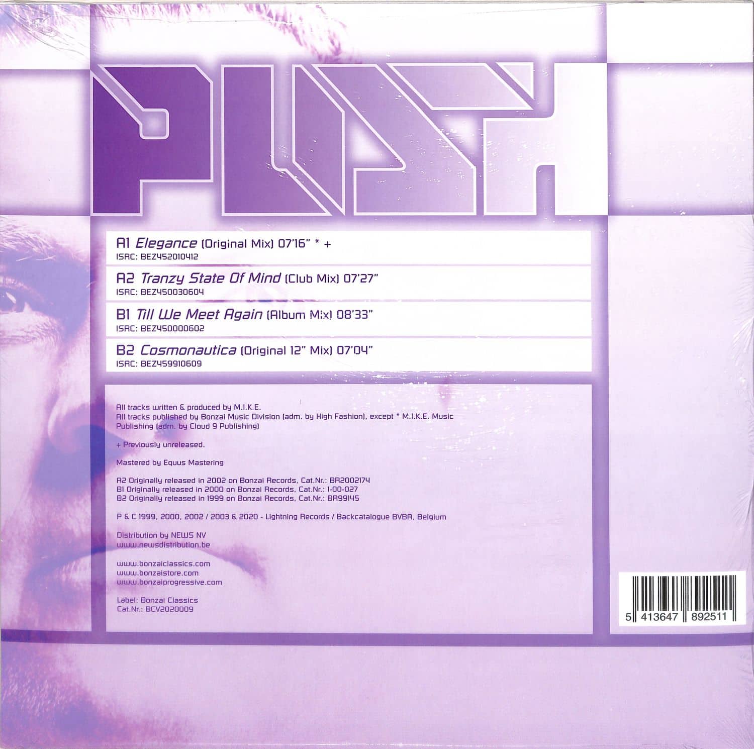 Push - FROM BEYOND / Bonzai Classics / BCV2020009 | 12 Inch Vinyl