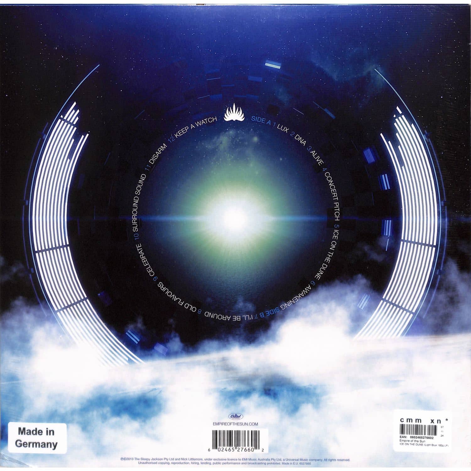 Empire of the Sun - ICE ON THE DUNE