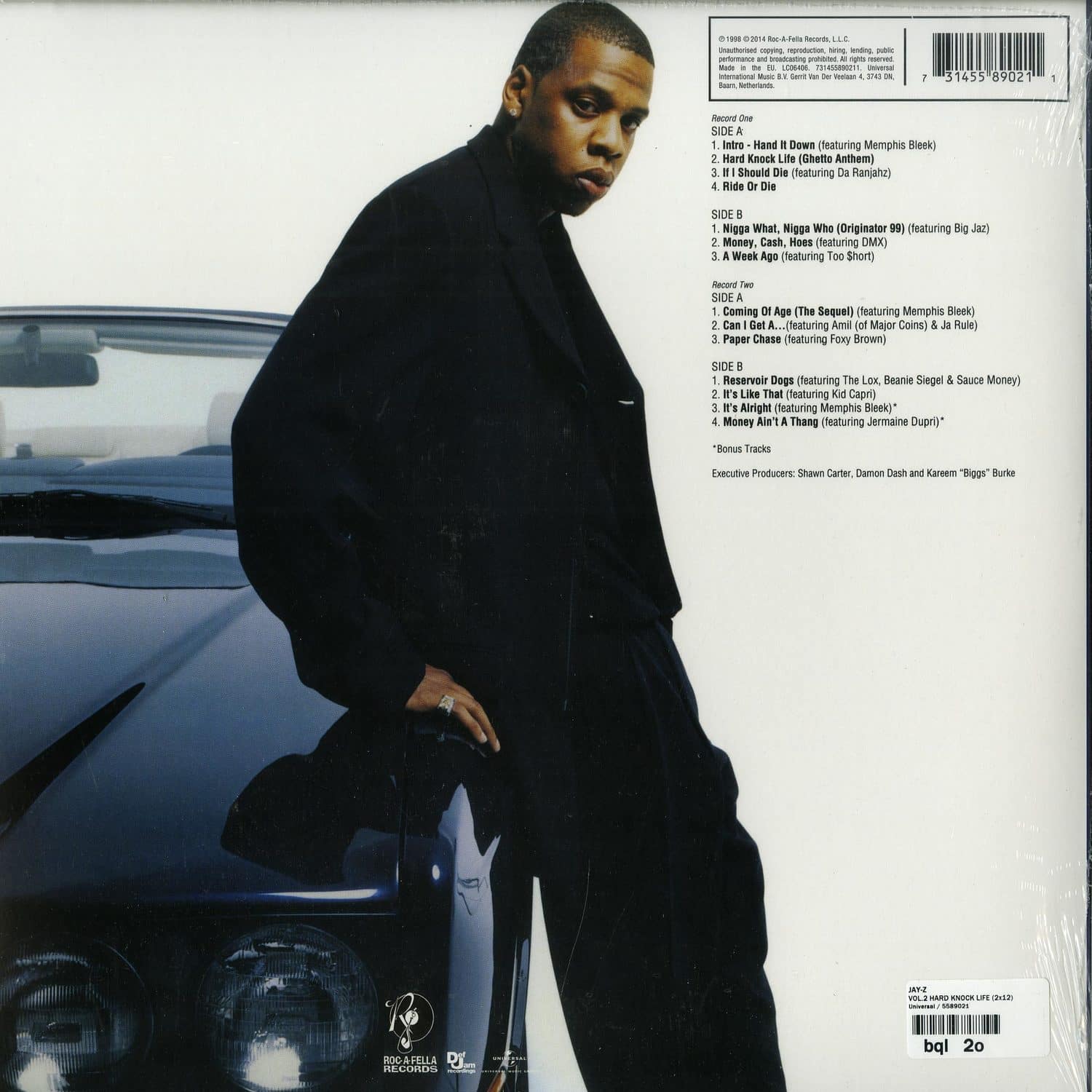 Jayz VOL.2 HARD KNOCK LIFE