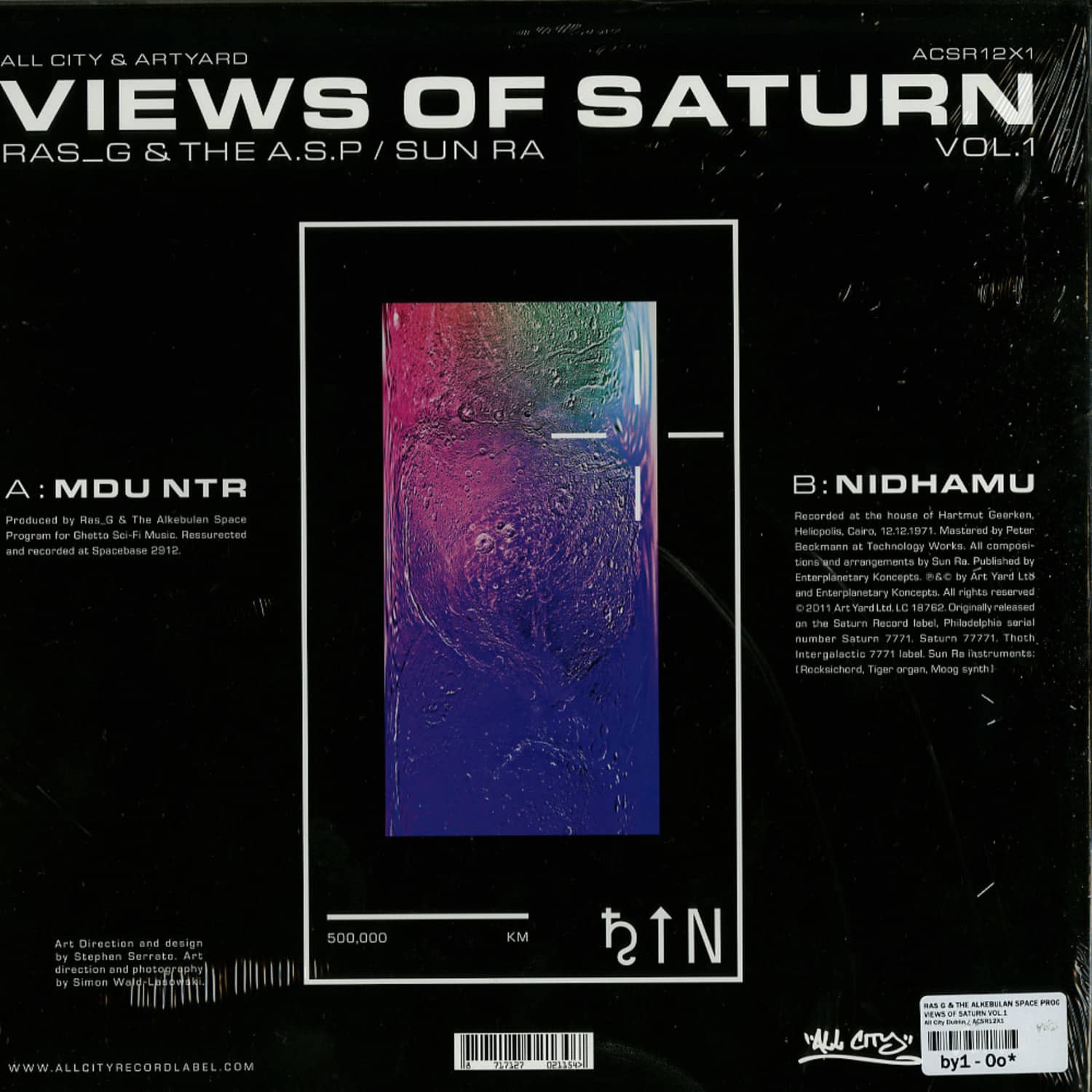 Ras G & The Alkebulan Space Program / Sun Ra - VIEWS OF SATURN VOL.1
