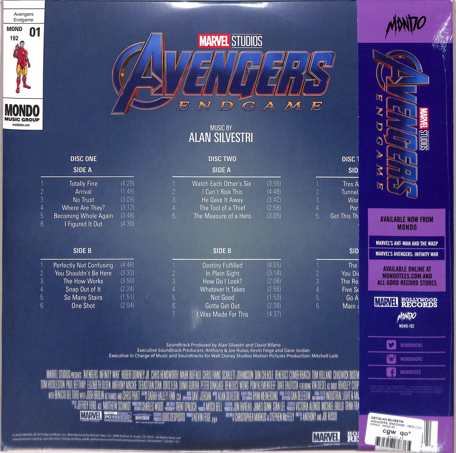 Alan Silvestri - AVENGERS: ENDGAME O.S.T.