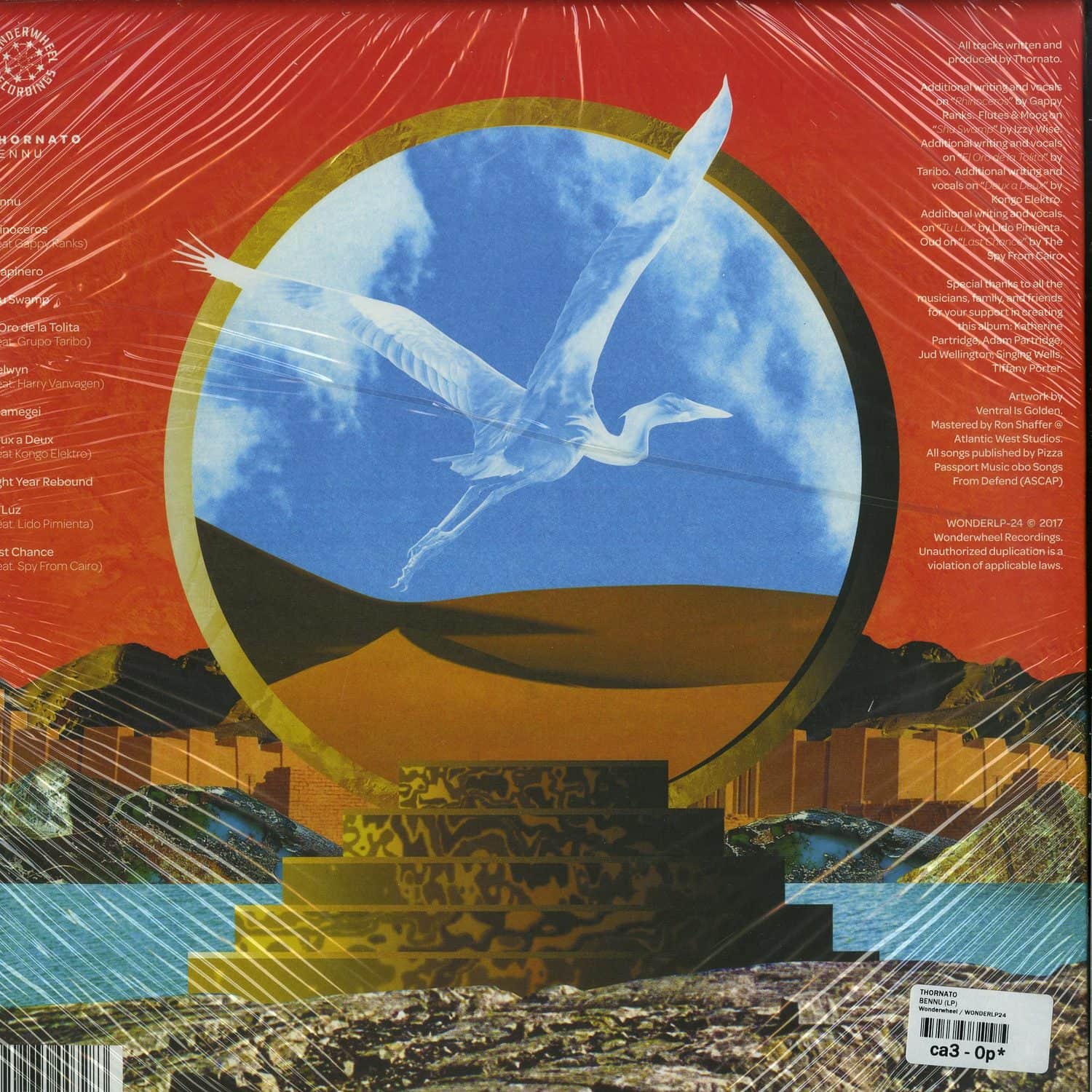 Thornato / Bennu LP レコード Thornato: Bennu Vinyl LP — TurntableLab.com