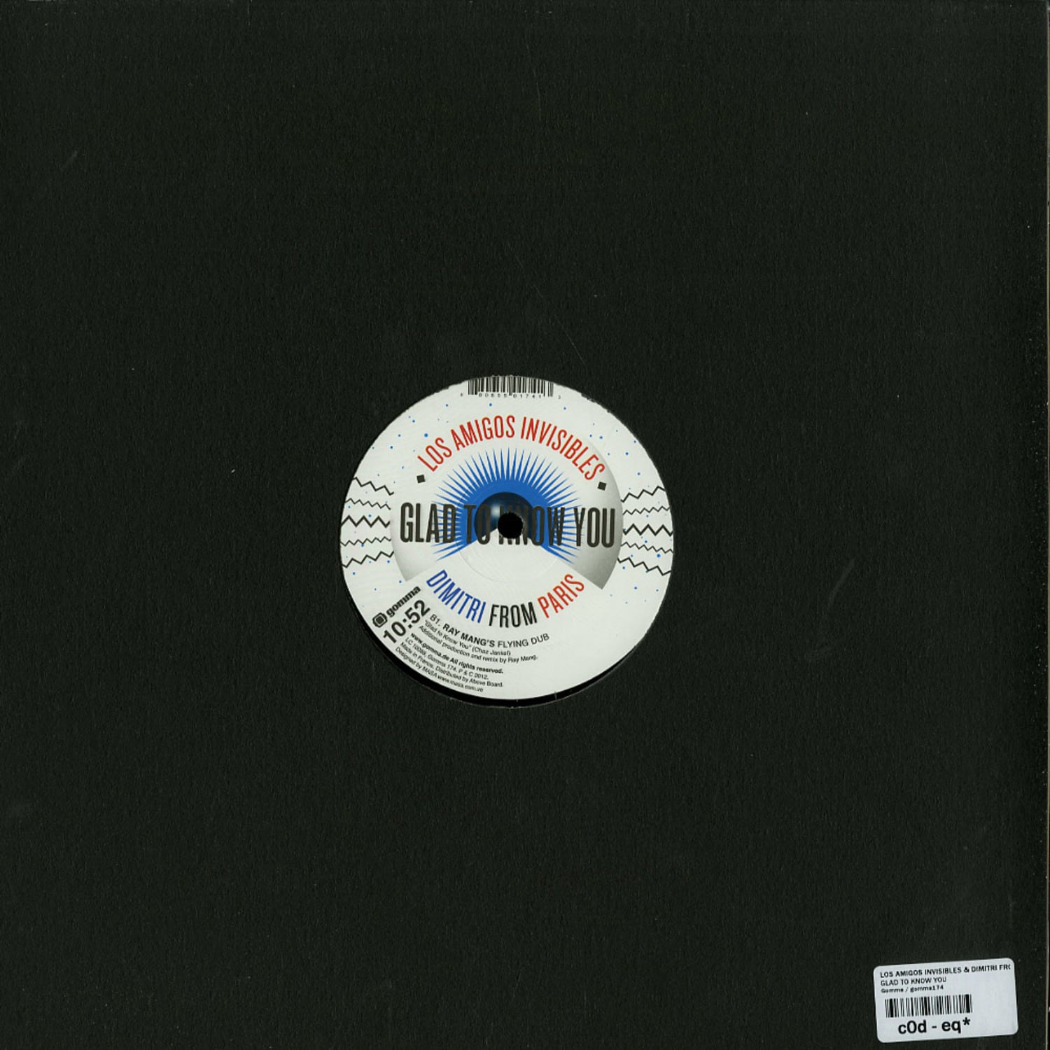 Los Amigos Invisibles & Dimitri From Paris - GLAD TO KNOW YOU