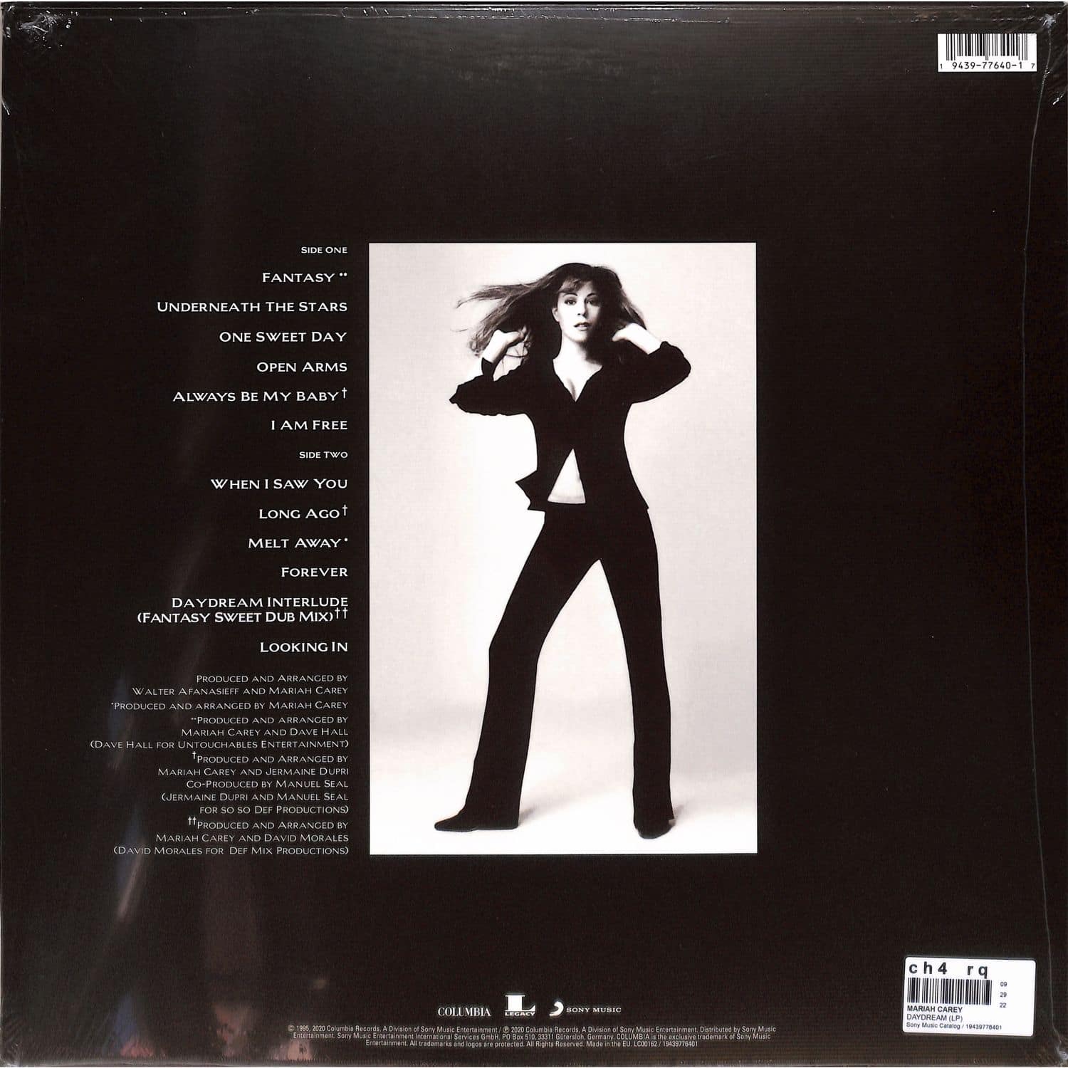 Mariah Carey - DAYDREAM / Sony Music Catalog / 19439776401 | 12