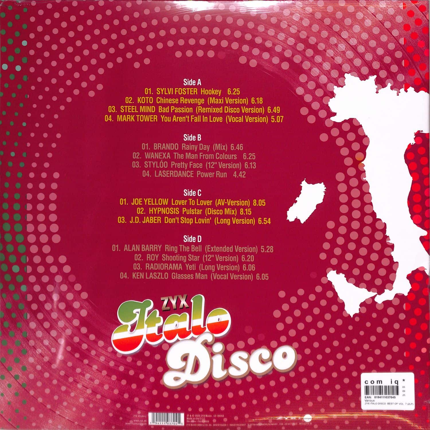 Disco Fox 80 ZYXmusic イタロディスコ 7枚 Amazon.co.jp: Zyx Italo Disco: the 7