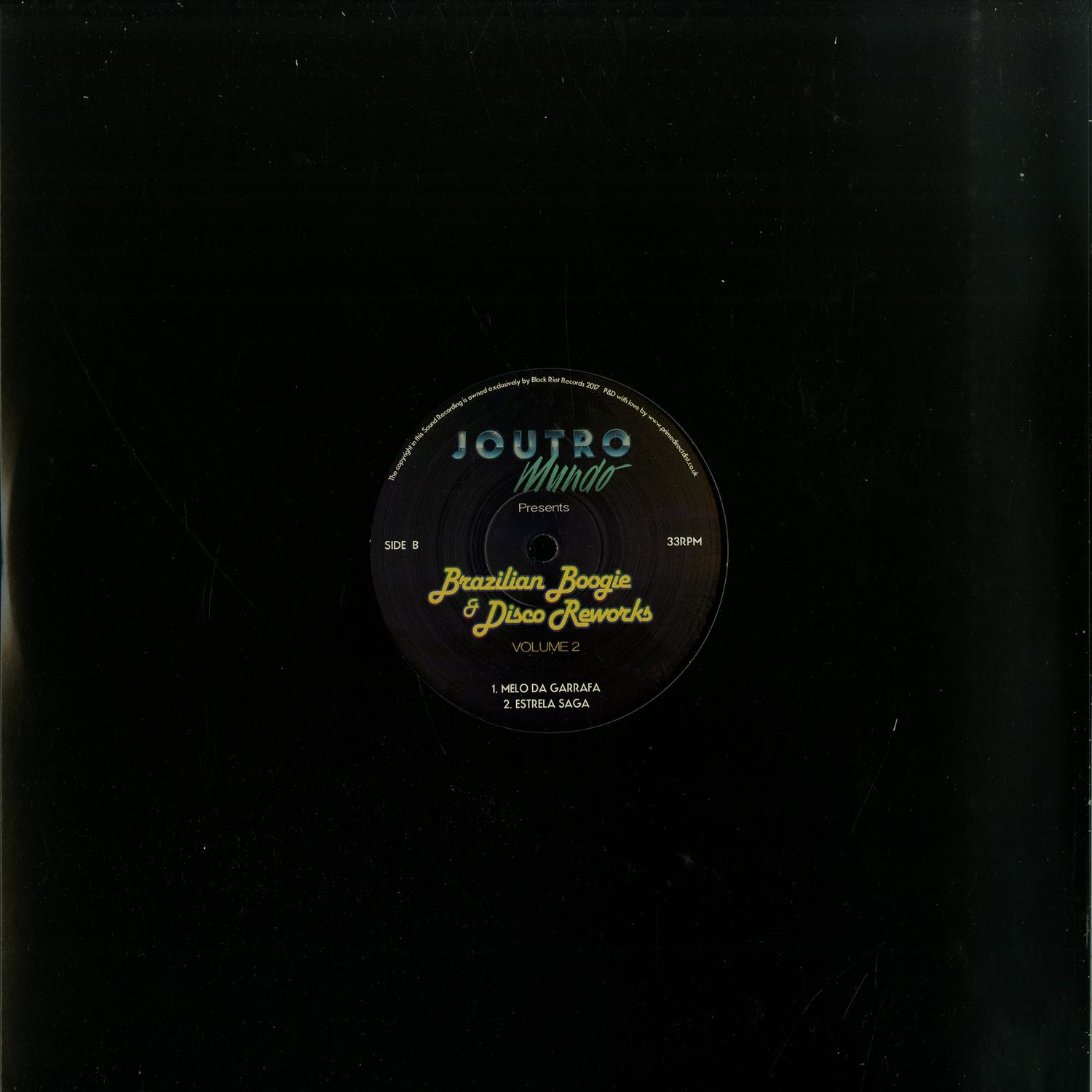 Joutro Mundo - BRAZILIAN BOOGIE & DISCO VOLUME 2
