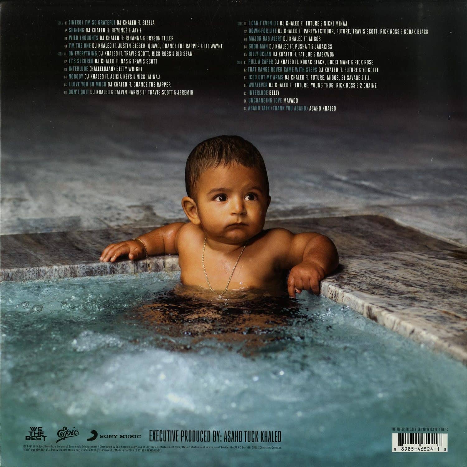 DJ Khaled - GRATEFUL / Sony / 88985465241 | 2x12 Inch LP Vinyl