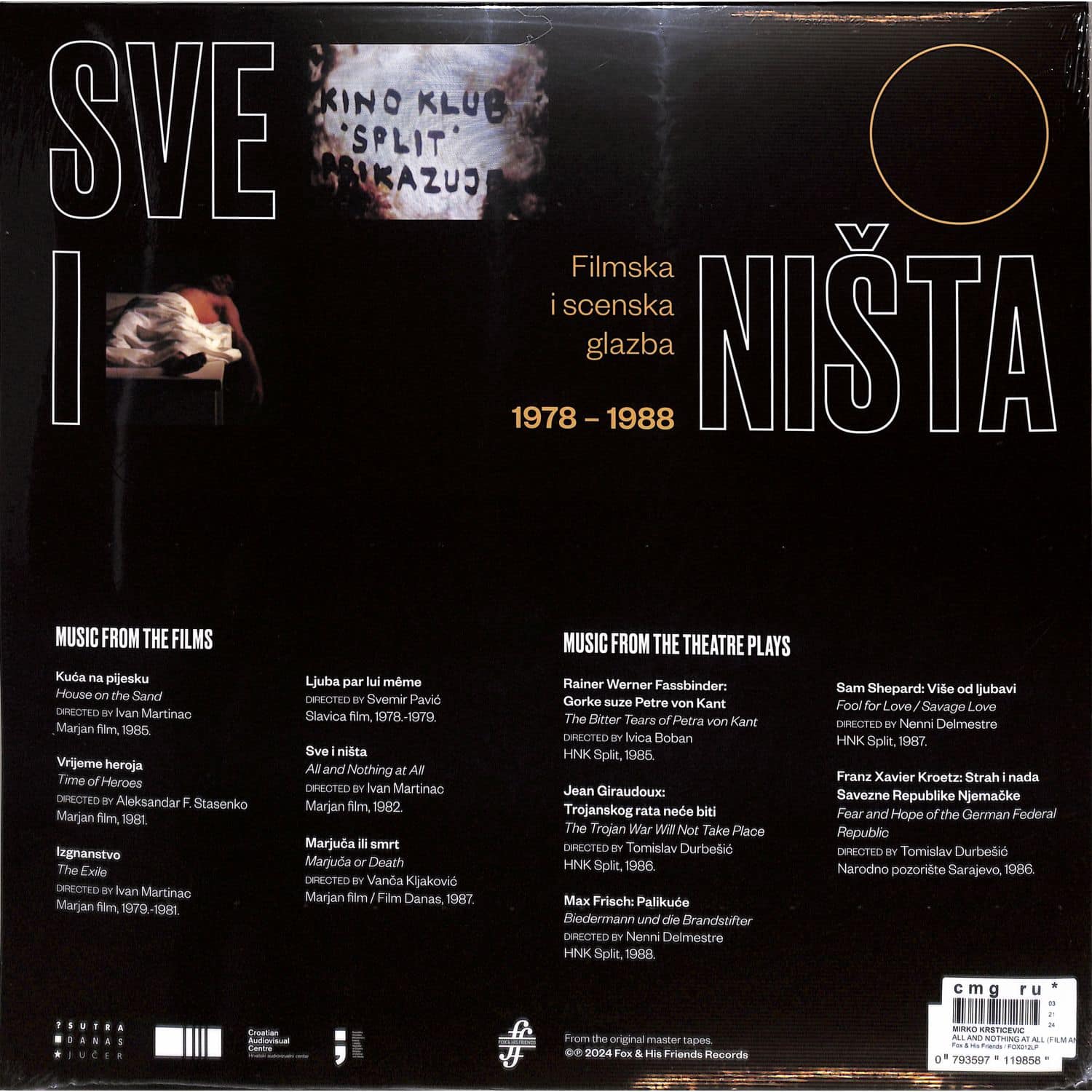 Mirko Krsticevic - ALL AND NOTHING AT ALL