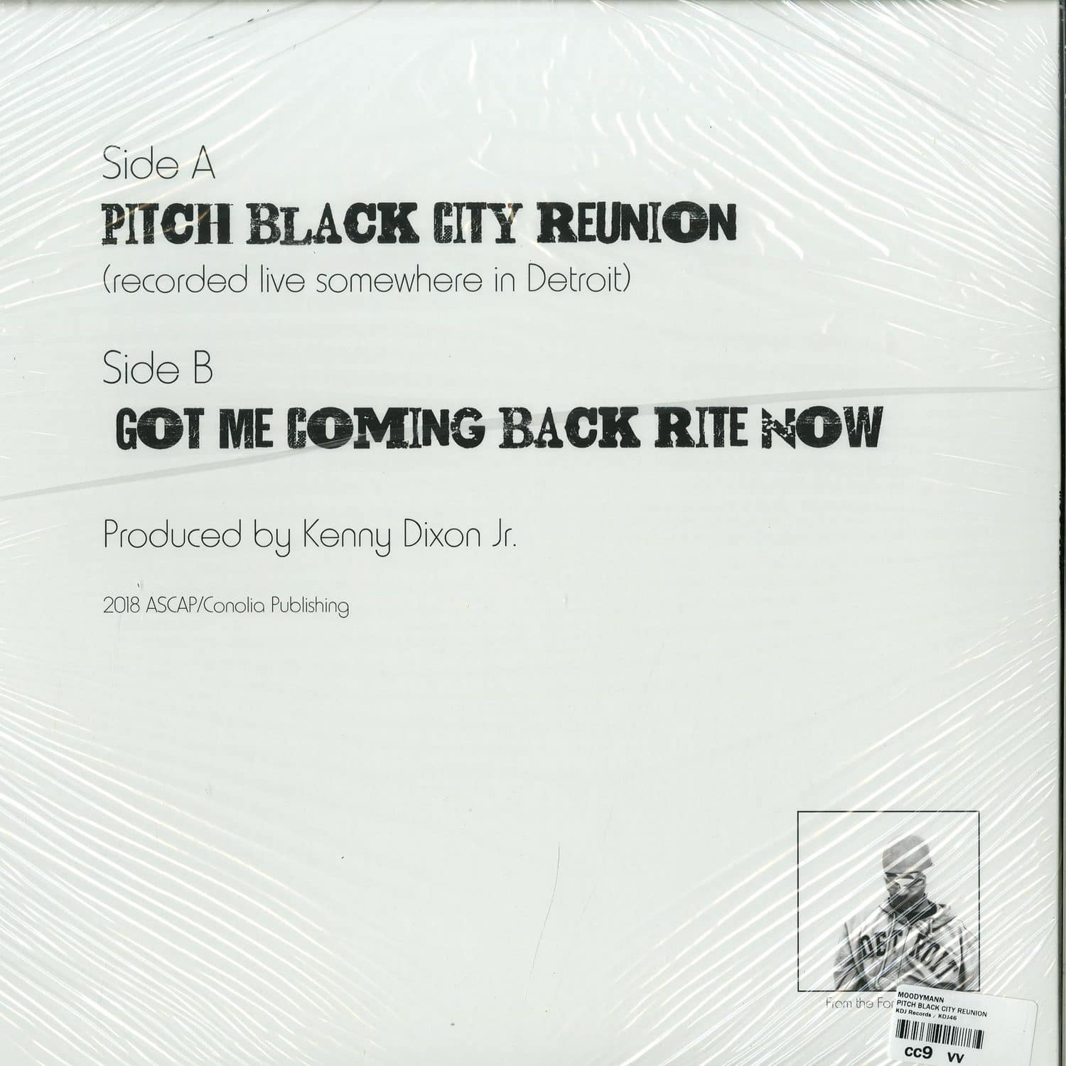 Moodymann - PITCH BLACK CITY REUNION / KDJ Records / KDJ46 | 12
