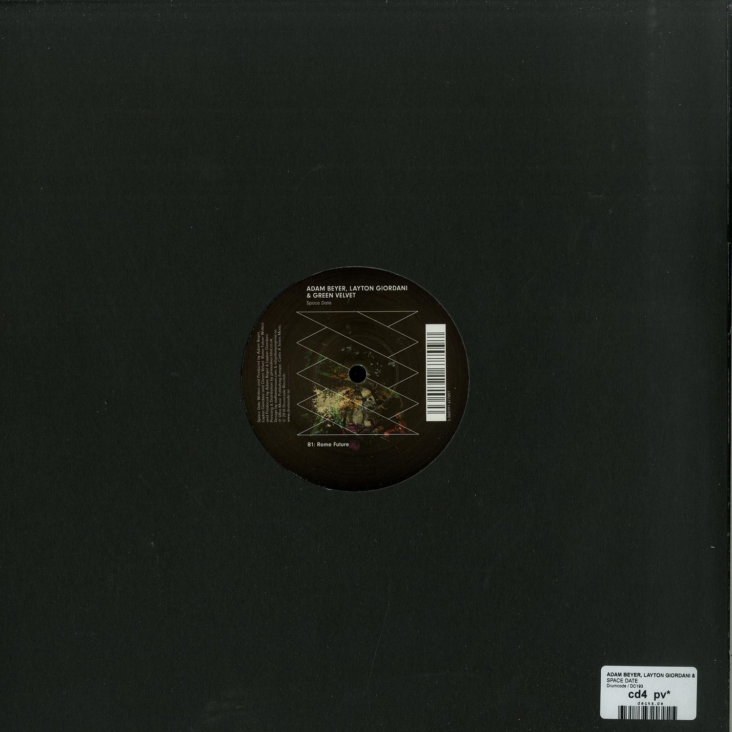 Adam Beyer Layton Giordani & Green Velvet Space Date
