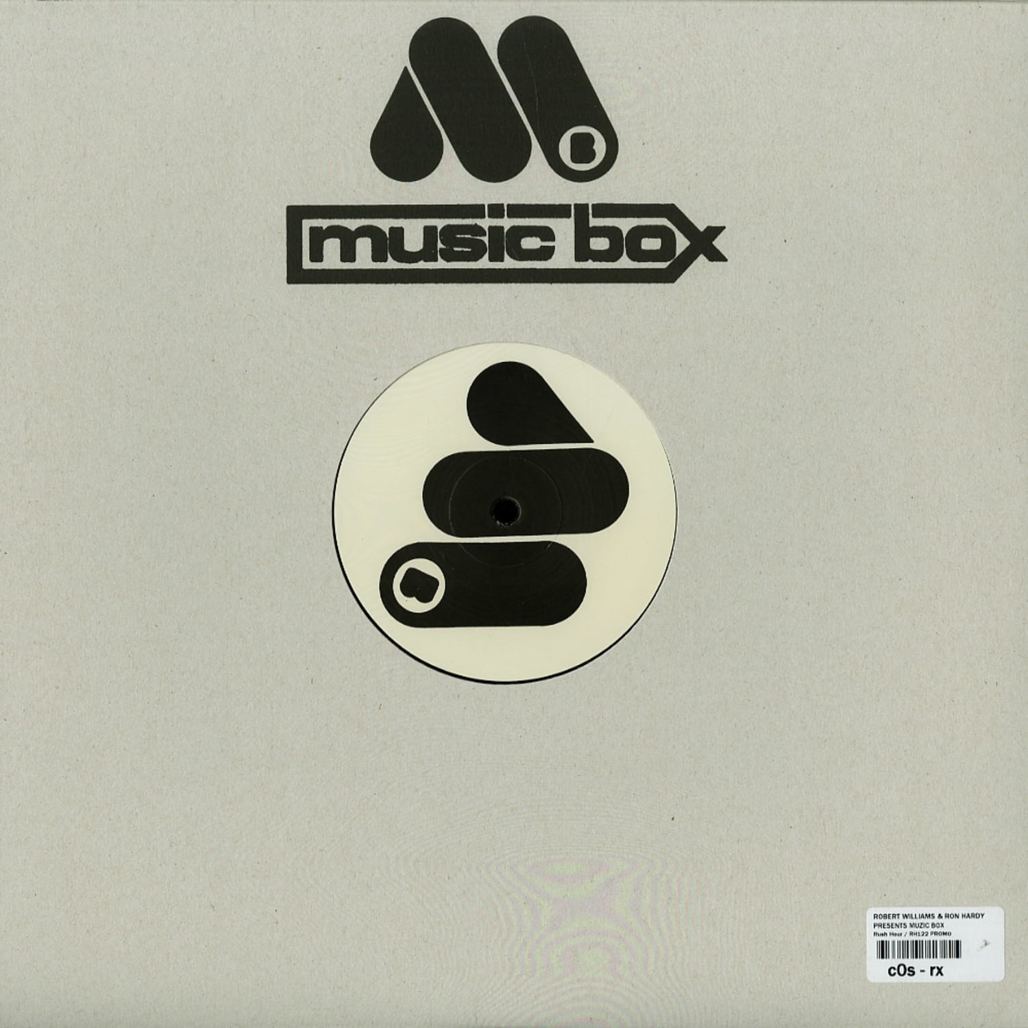洋楽 RON HARDY muzic box VOL ONE 洋楽 RON HARDY muzic box VOL ONE Ron Hardy - Muzic Box