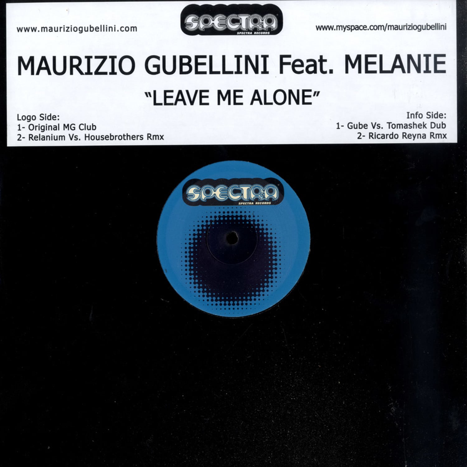 Maurizio Gubellini feat. Melanie - LEAVE ME ALONE