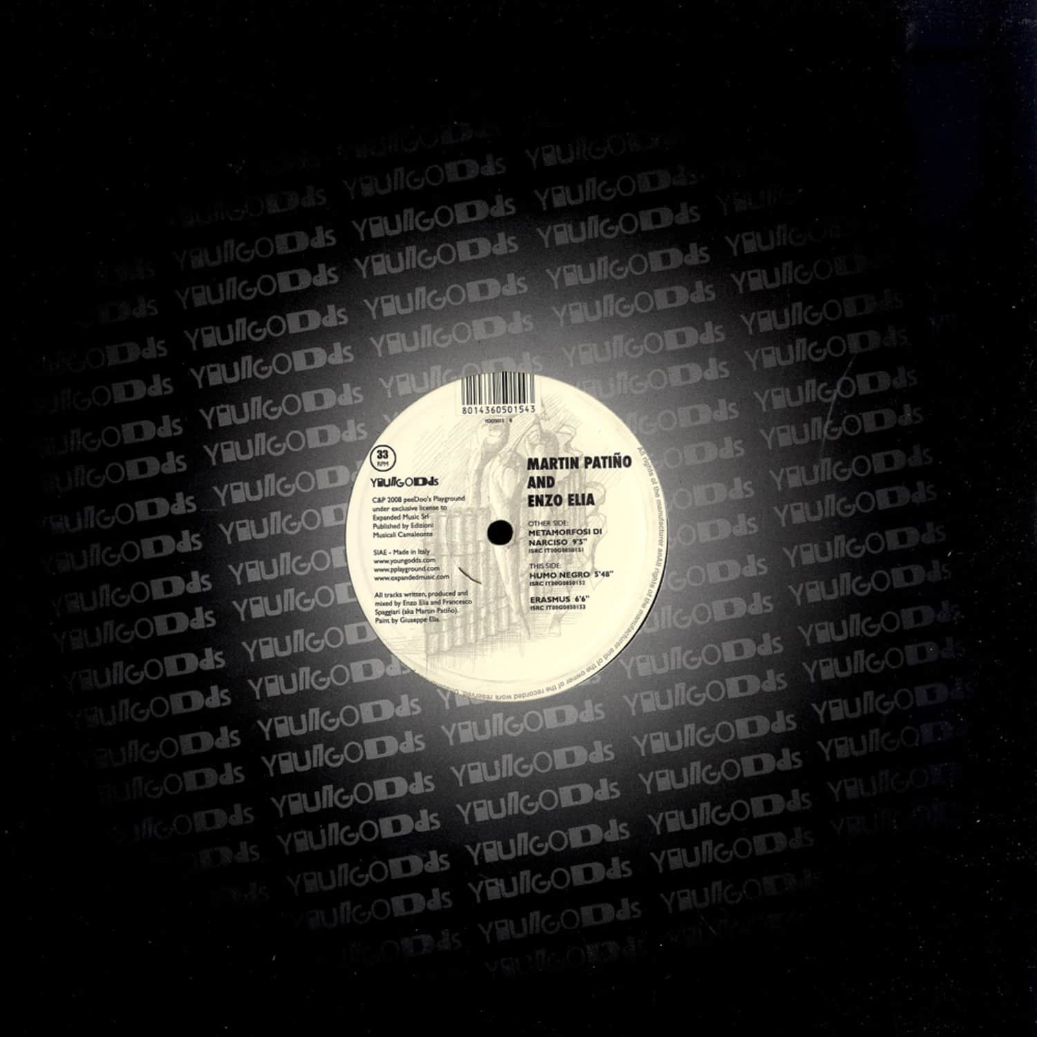 Martin Patino & Enzo Elia - METAMORFOSI DI NARCISO EP