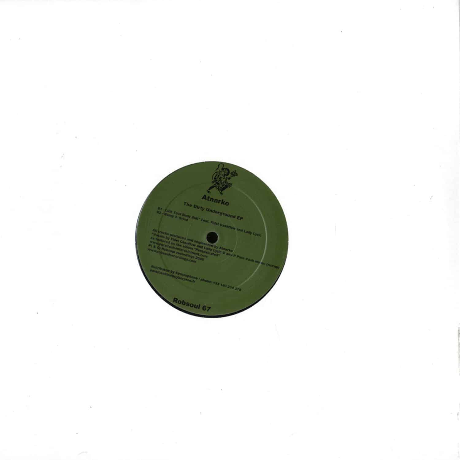 Atnarko - THE DIRTY UNDERGROUND EP