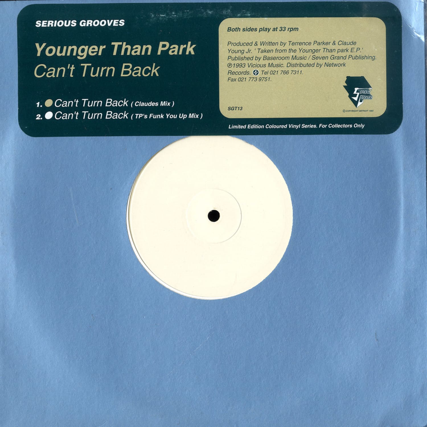 Younger Than Park - CANT TURN BACK 