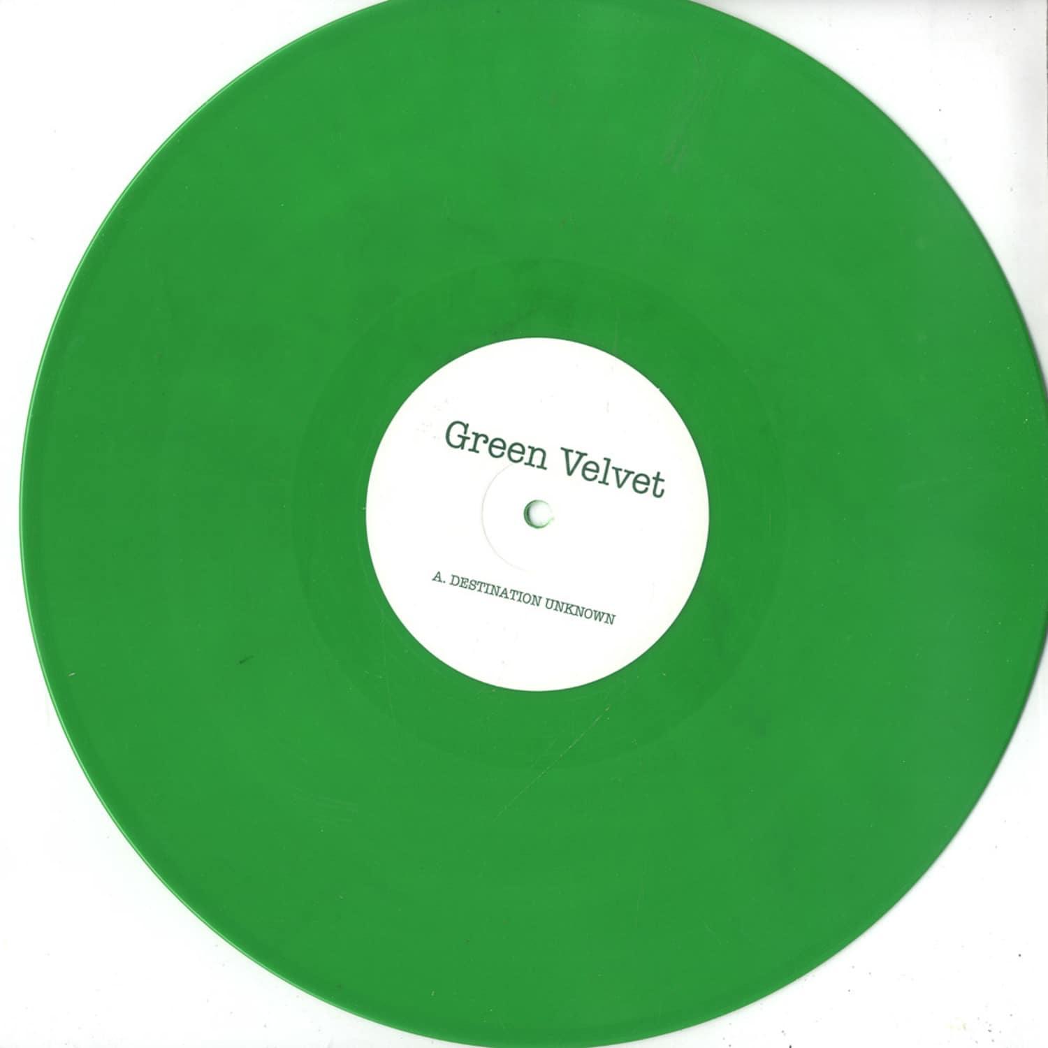 Green Velvet - DESTINATION UNKNOWN 