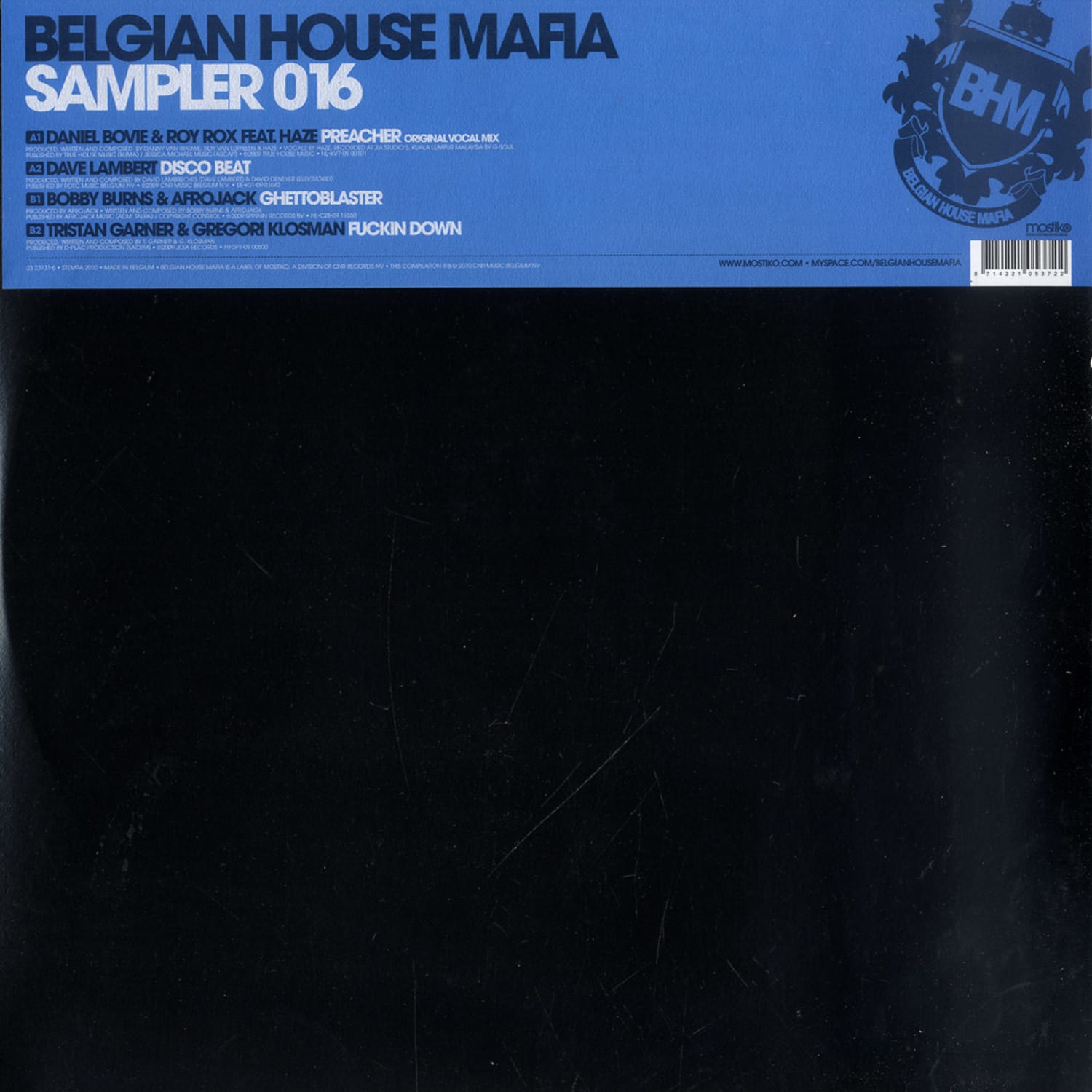 Various Artist - BELGIAN HOUSE MAFIA SAMPLER 16