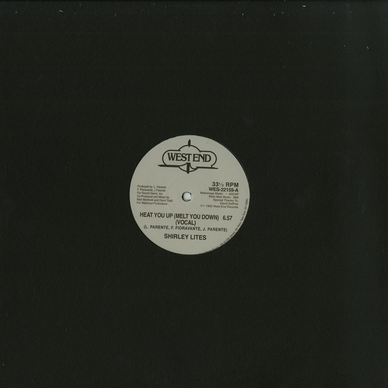 Shirley Lites - HEAT YOU UP 