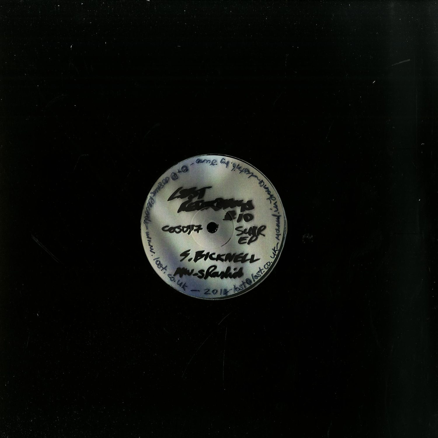 Steve Bicknell - LOST RECORDINGS 10: SUKR EP 