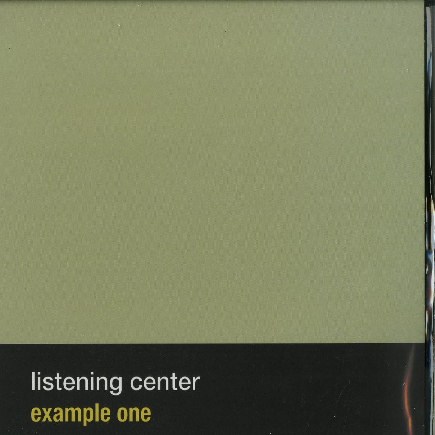 Listening Center - EXAMPLE ONE 