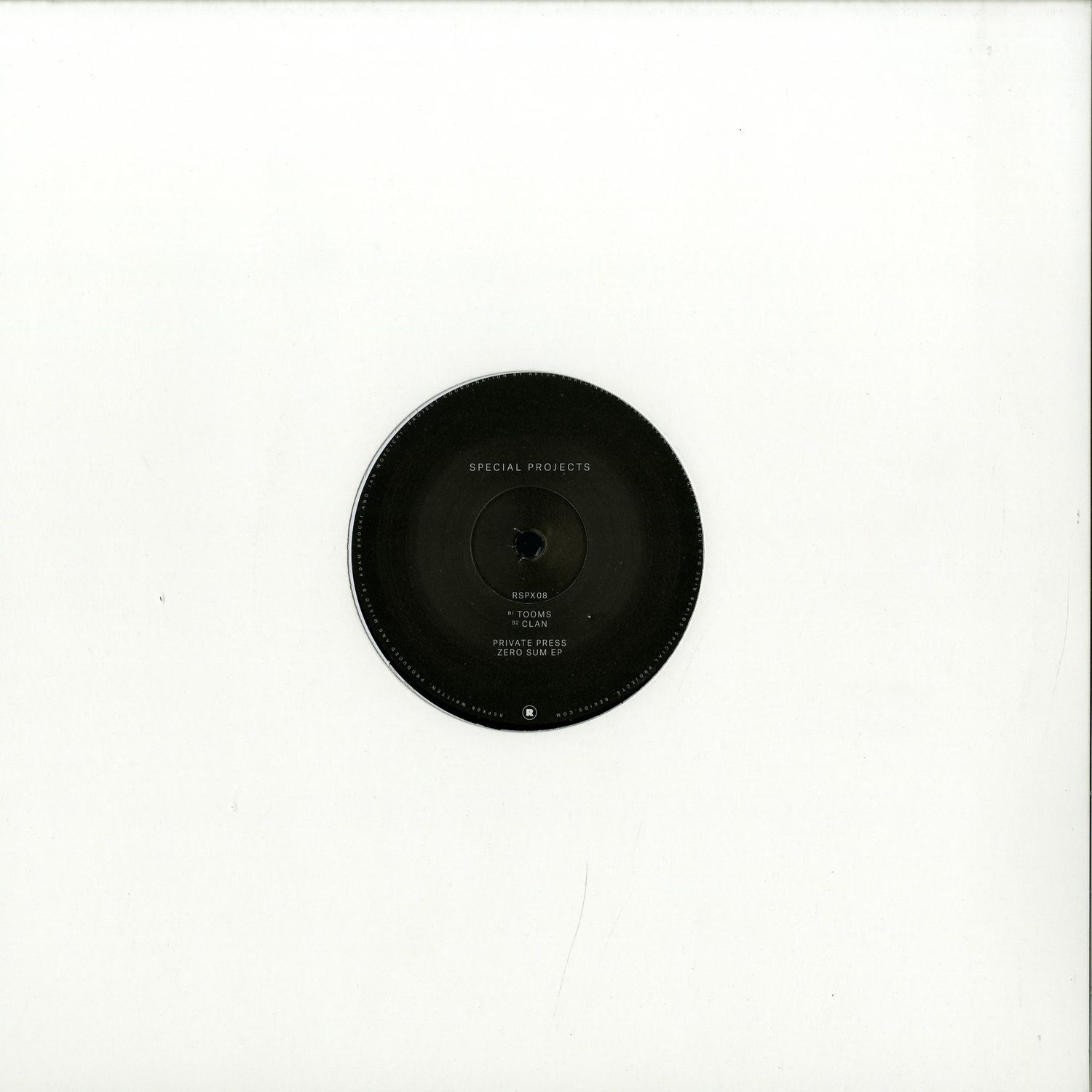 Private Press - ZERO SUM EP