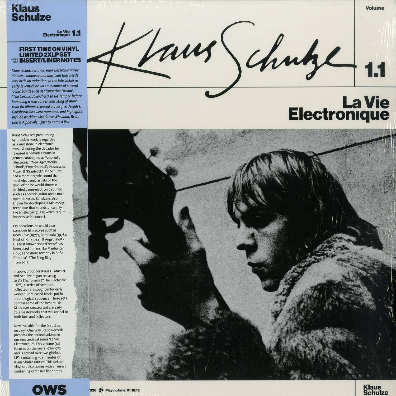 Klaus Schulze - LA VI ELECTRONIQUE VOL. 1.1 