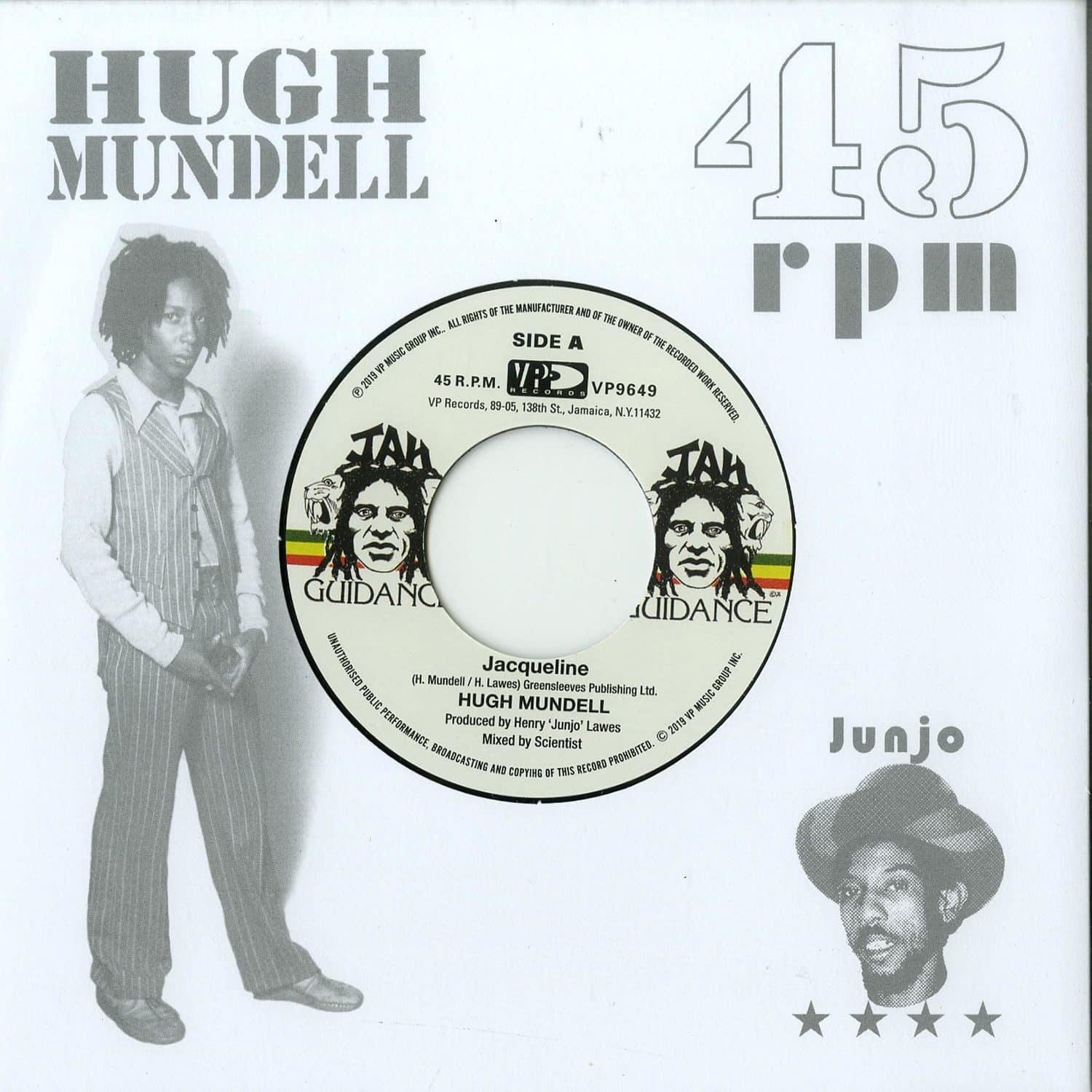 Hugh Mundell / Roots Radics - JACQUELINE / DANGEROUS MATCH THREE 