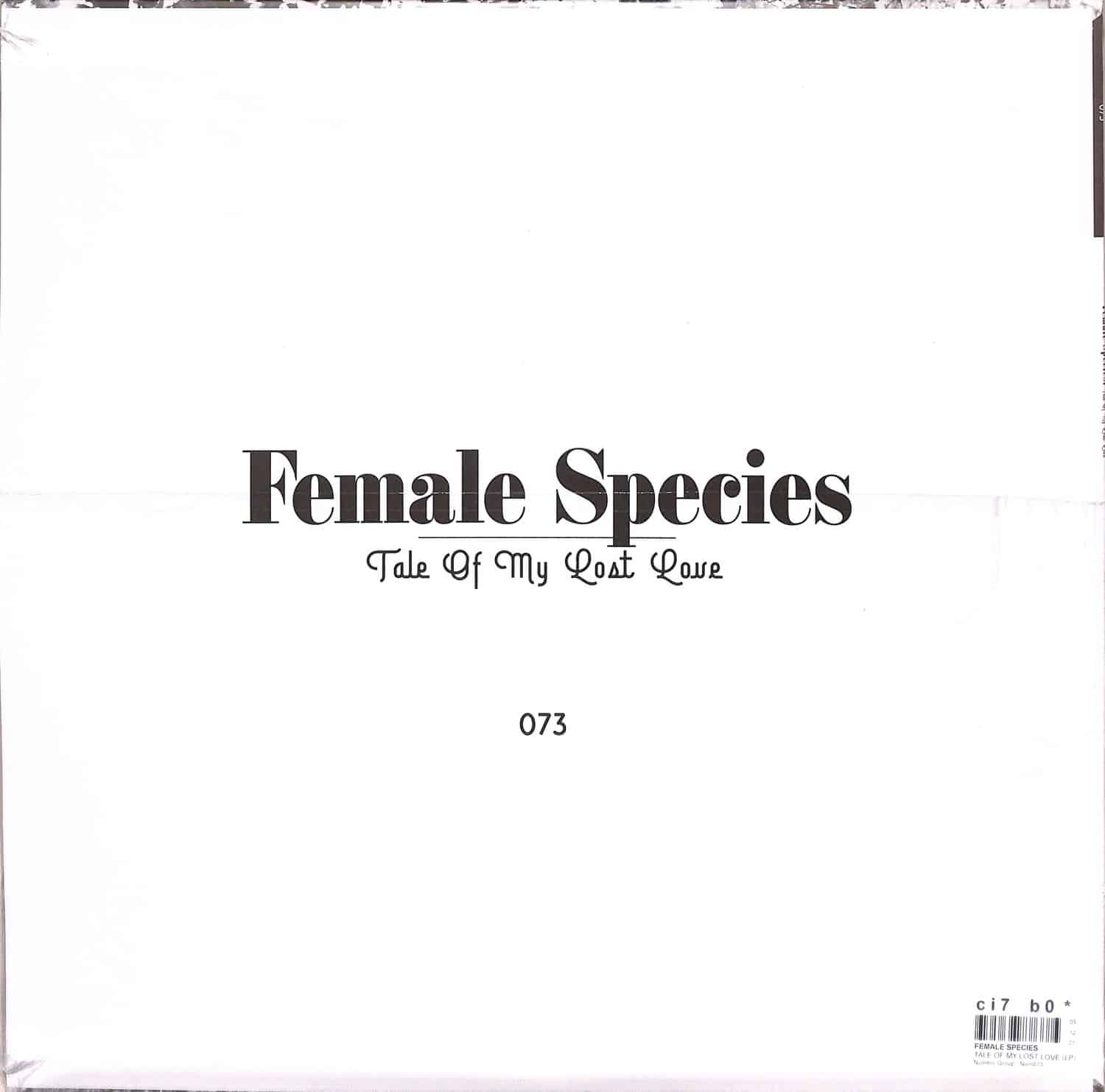 Female Species - TALE OF MY LOST LOVE 