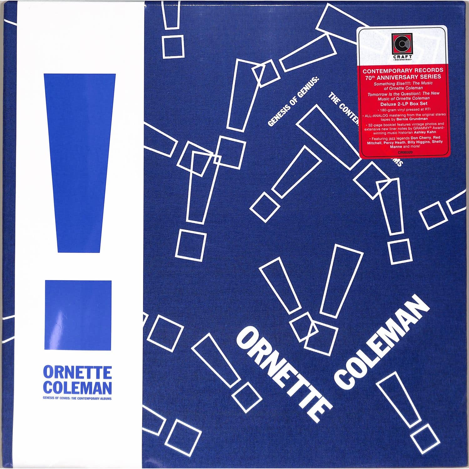 Ornette Coleman - GENESIS OF GENIUS: THE CONTEMPORARY ALBUMS 