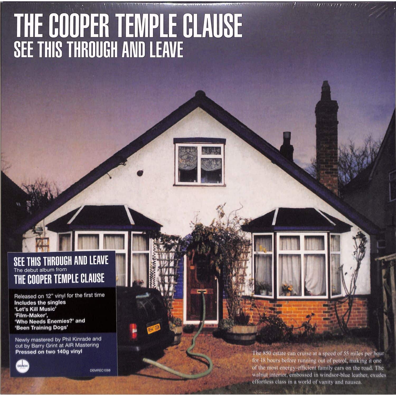 The Cooper Temple Clause - SEE THIS THROUGH AND LEAVE 