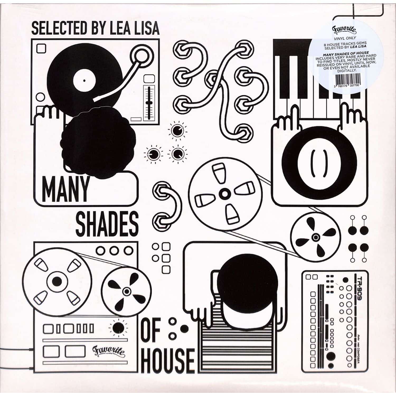 Various Artists - MANY SHADES OF HOUSE 