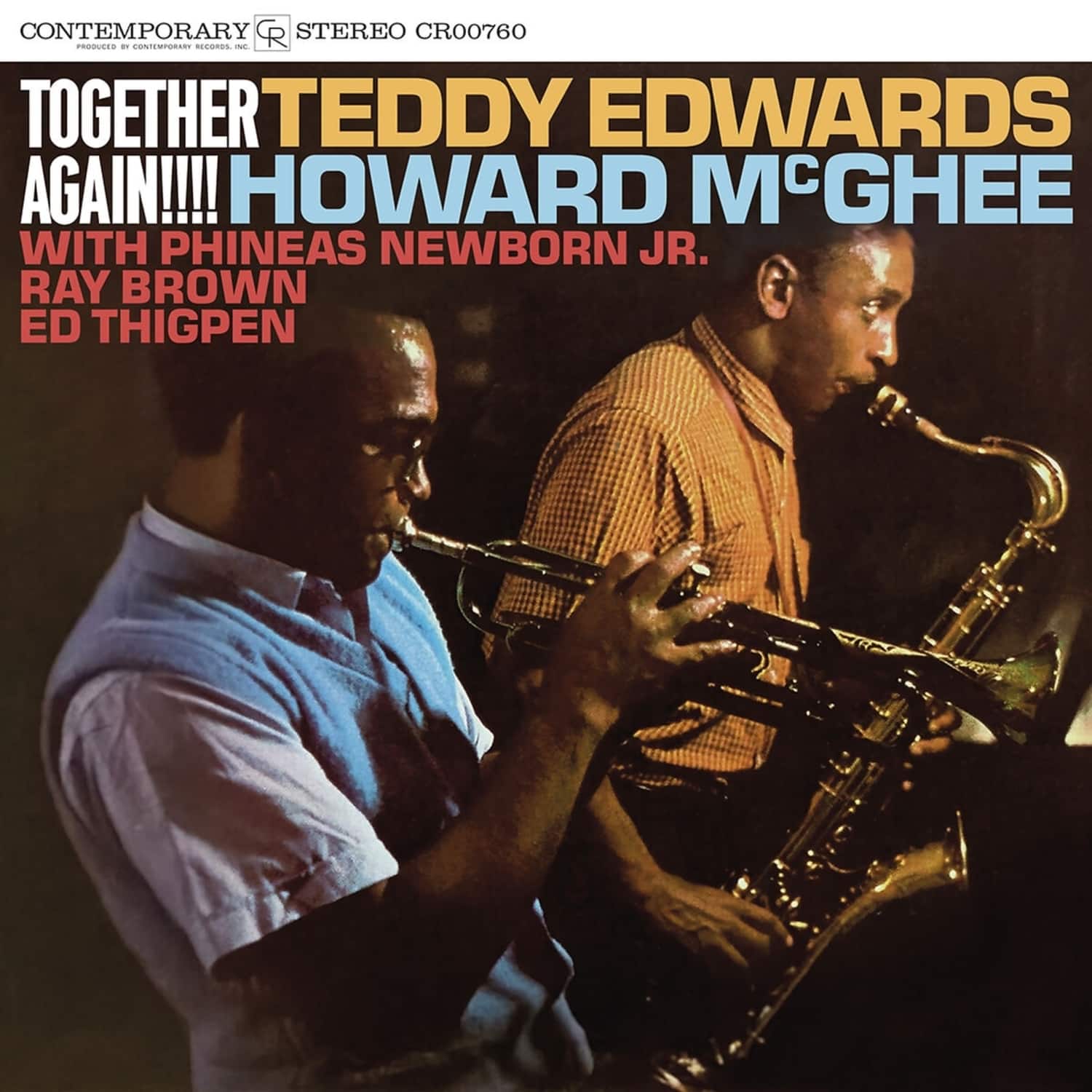 Teddy Edwards & Howard McGhee - TOGETHER AGAIN!!!! 