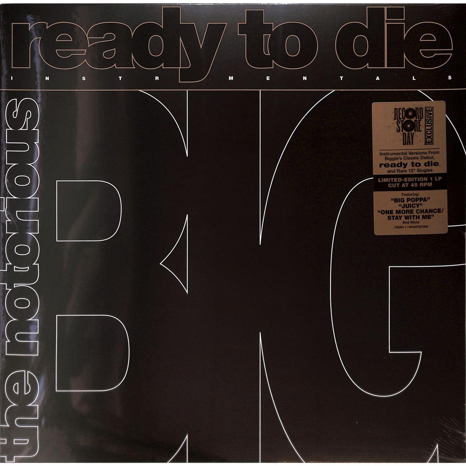 The Notorious B.i.g. - READY TO DIE: THE INSTRUMENTALS 