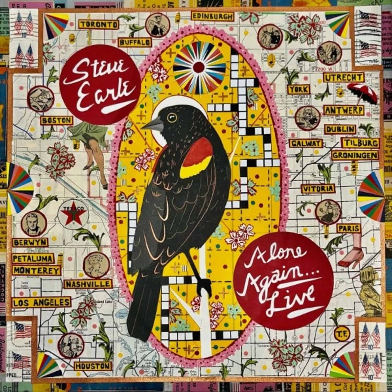 Steve Earle - ALONE AGAIN - LIVE 