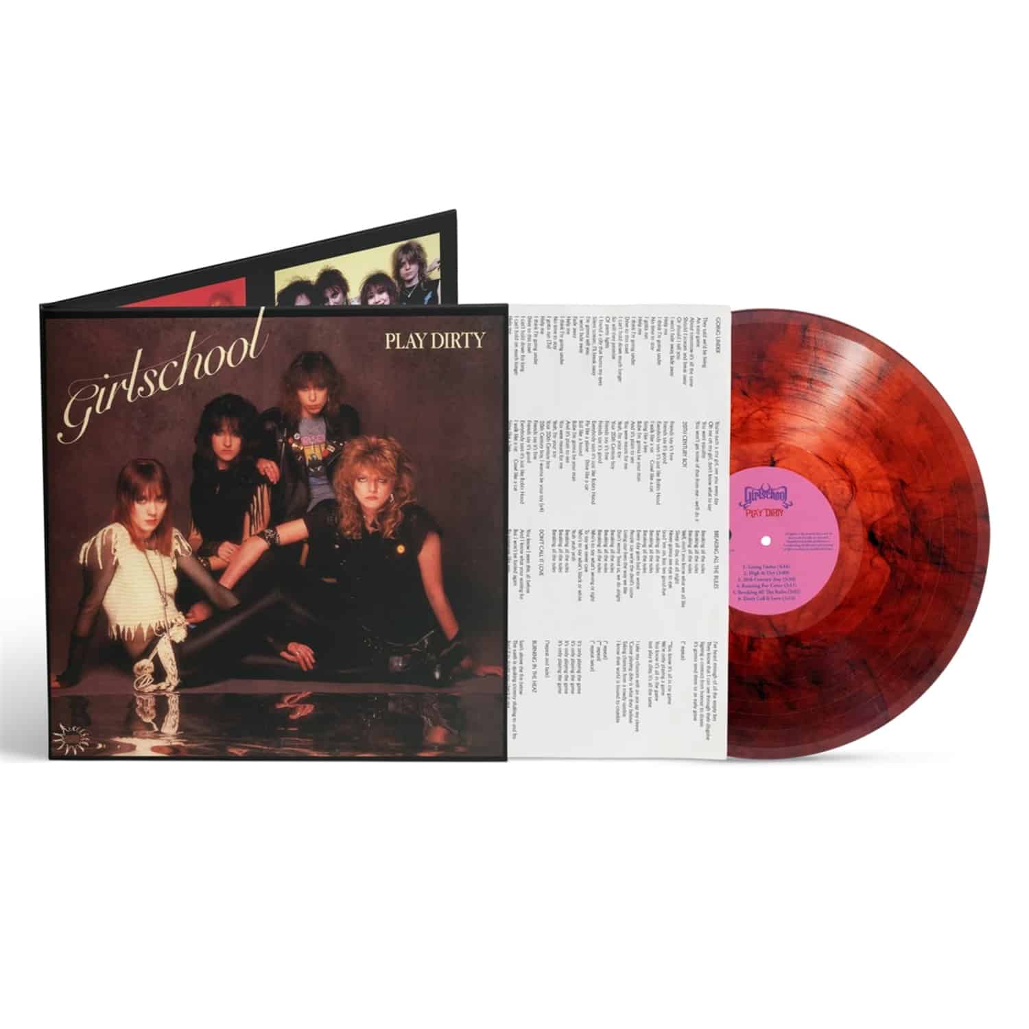 Girlschool - PLAY DIRTY 