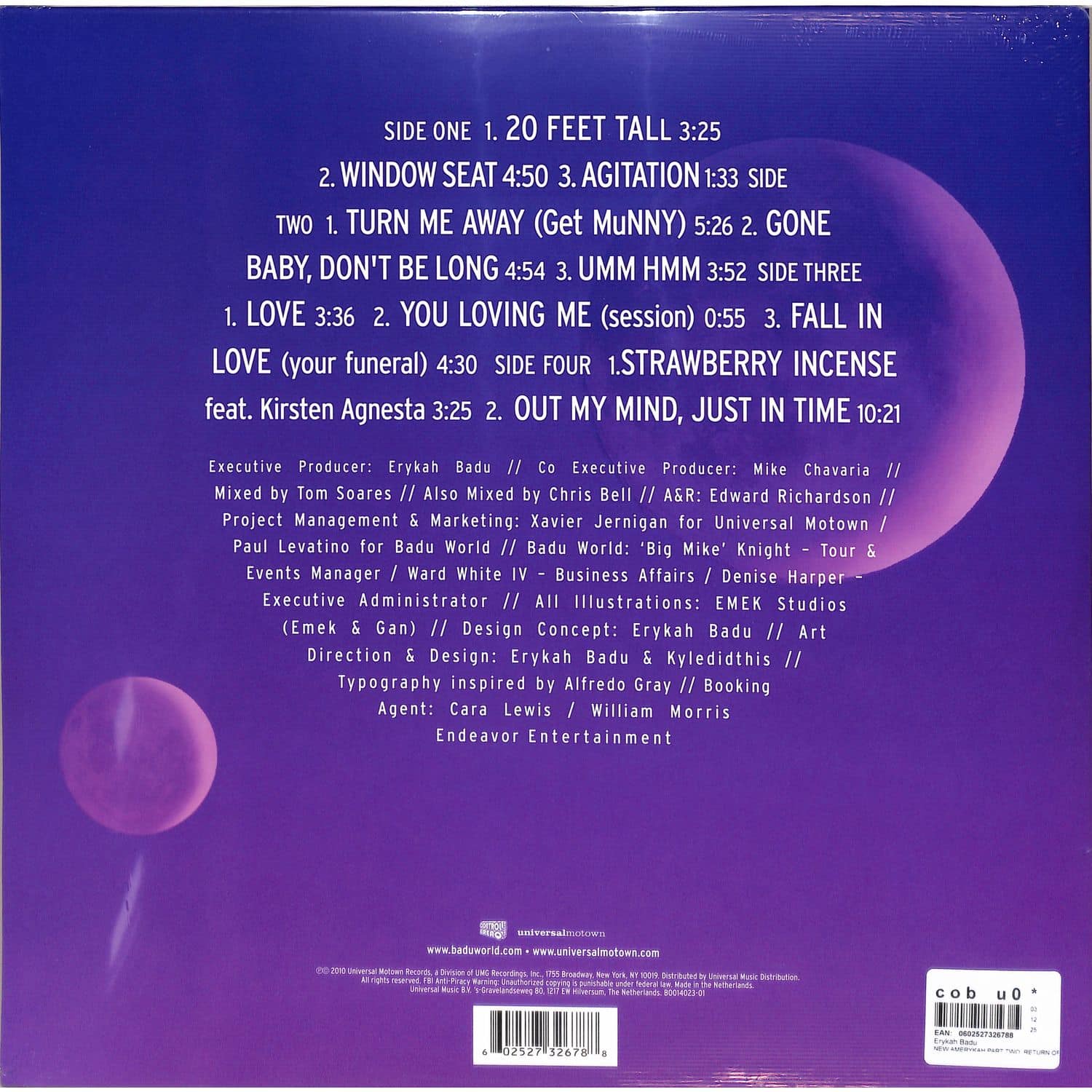 Erykah Badu - NEW AMERYKAH PART TWO: RETURN OF THE ANKH 