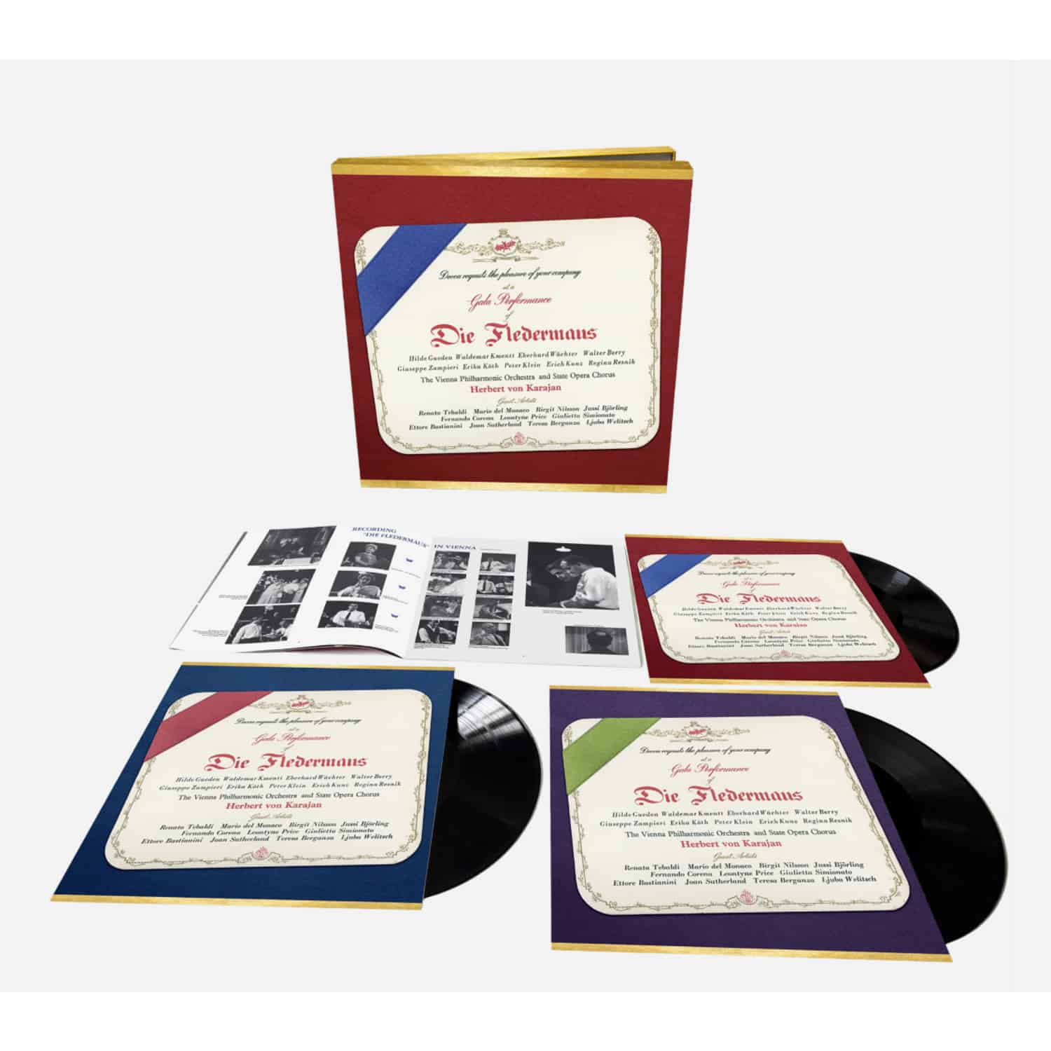 Herbert von Karajan / Wiener Philharmoniker - J. STRAUSS: DIE FLEDERMAUS 