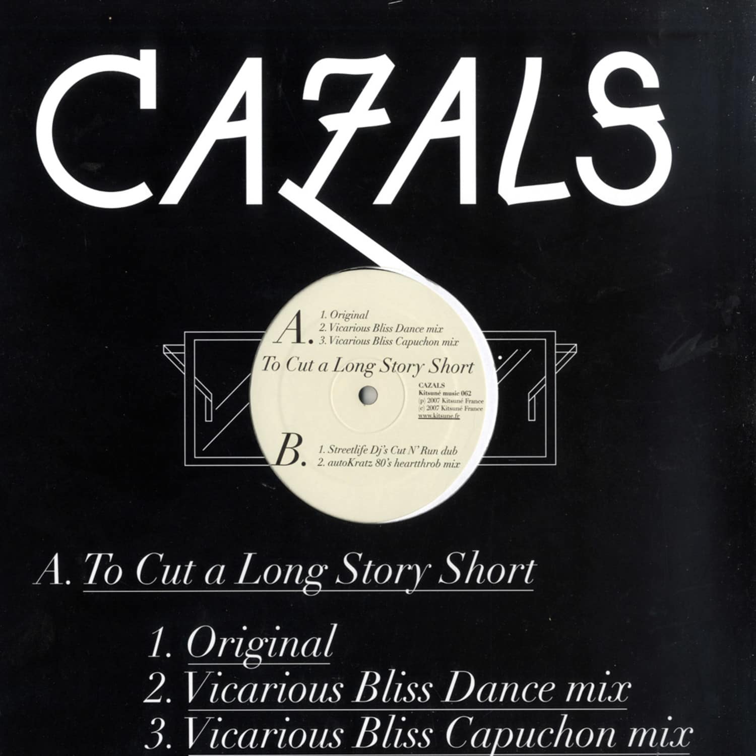 Cazals - TO CUT A LONG STORY SHORT