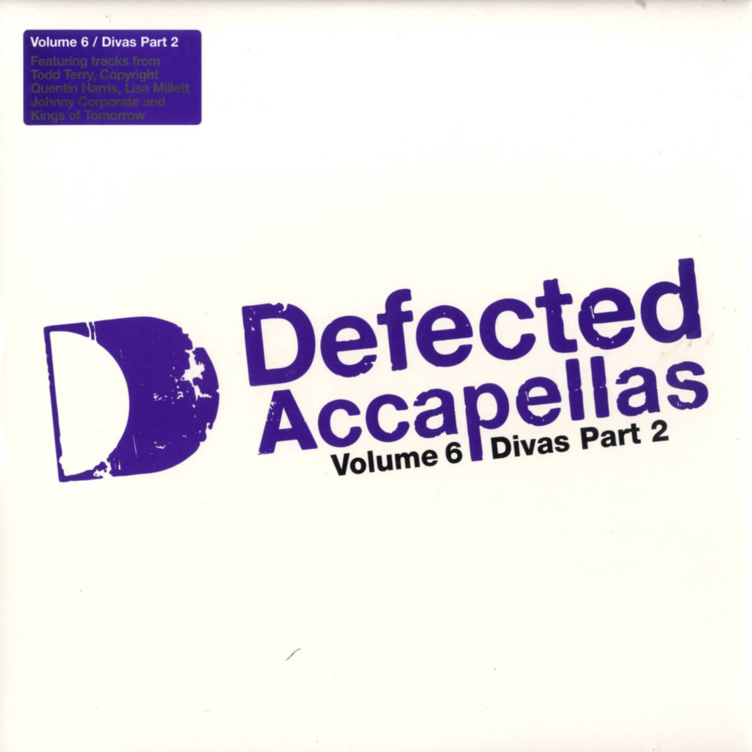 Various - DEFECTED ACAPELLAS VOL.6
