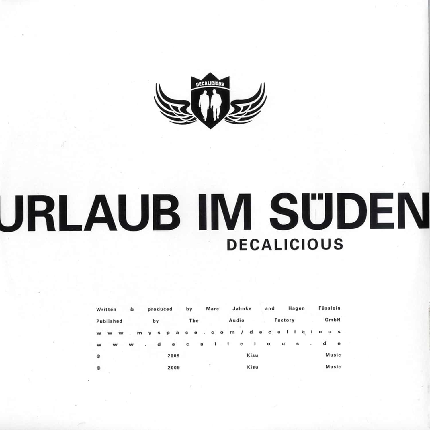 Decalicious - URLAUB IM SUEDEN
