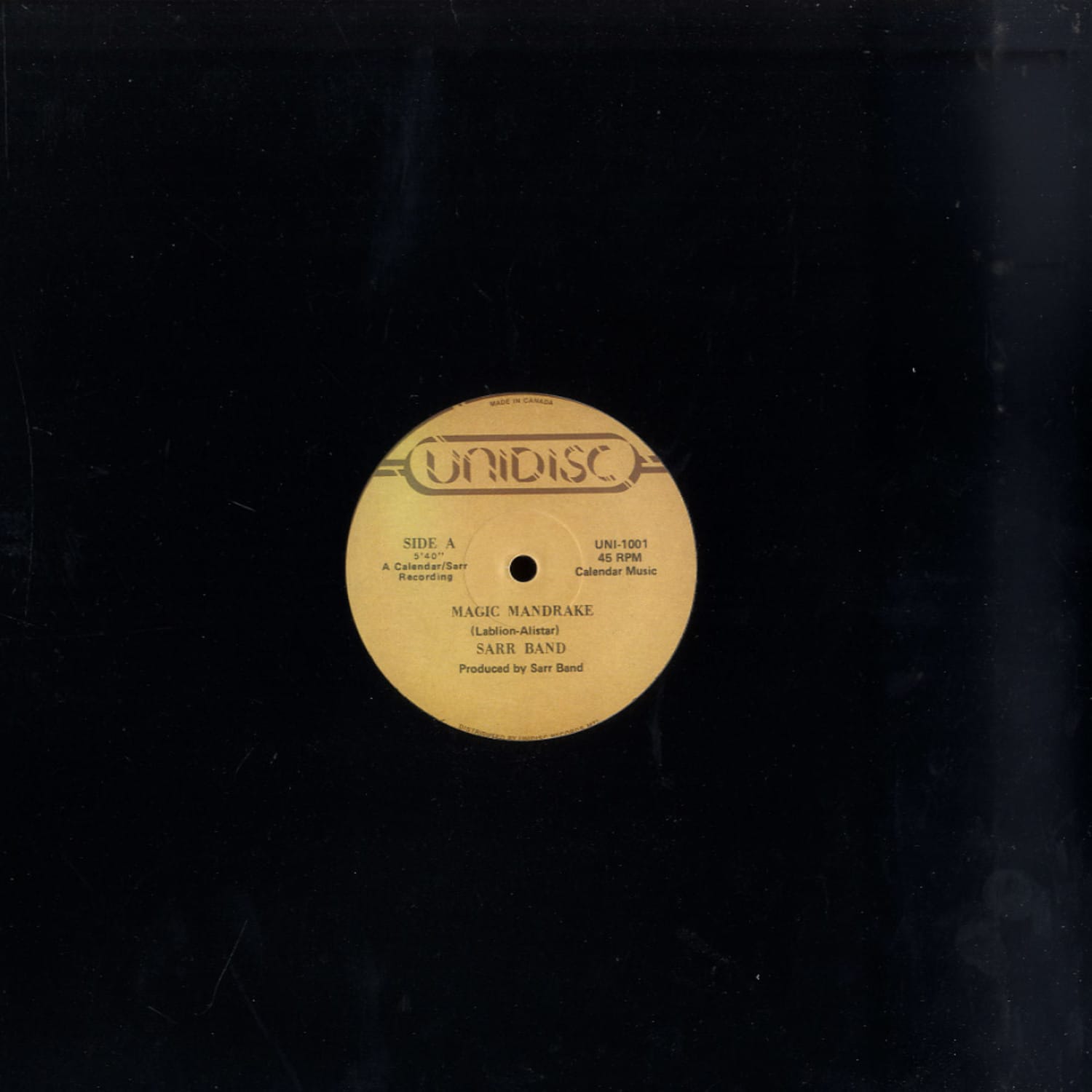 Sarr Band - MAGIC MANDRAKE