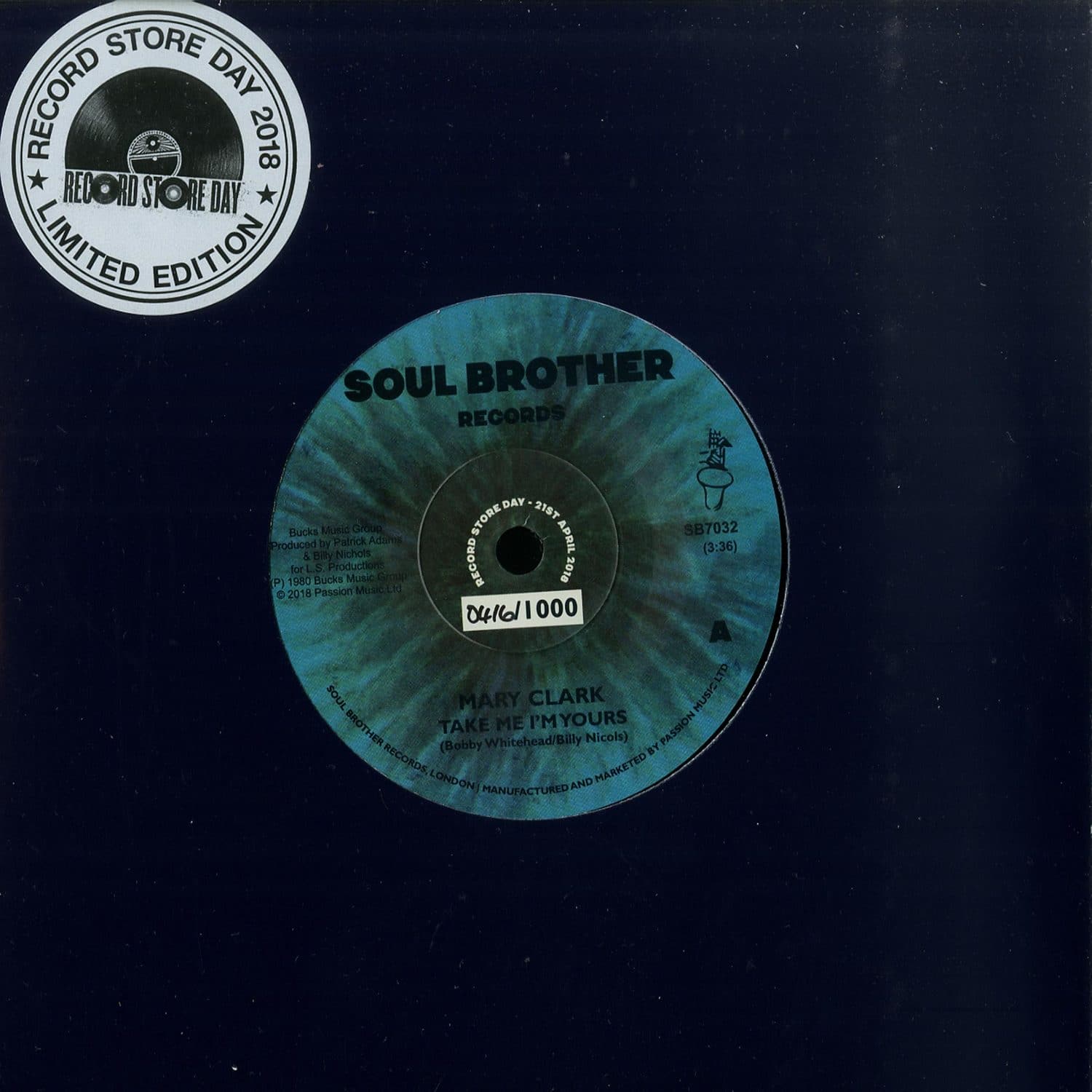 Mary Clark - TAKE ME IM YOURS / YOU GOT YOUR HOLD ON ME 