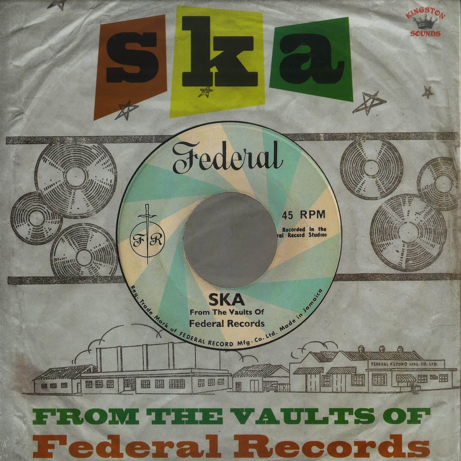 Various Artists - SKA - FROM THE VAULTS OF FEDERAL RECORDS 