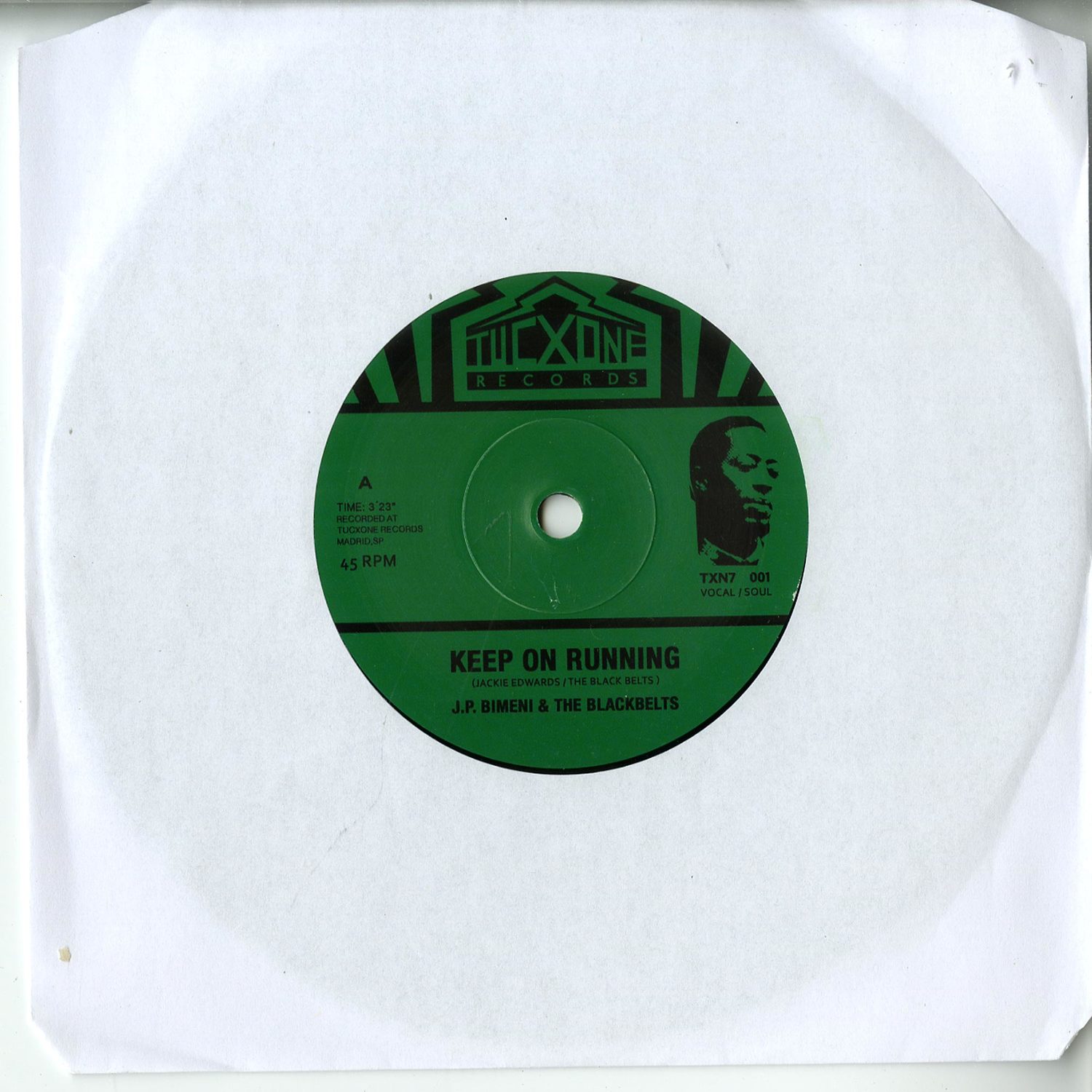 J.P. Bimeni & The Black Belts - KEEP ON RUNNING / I MISS YOU 