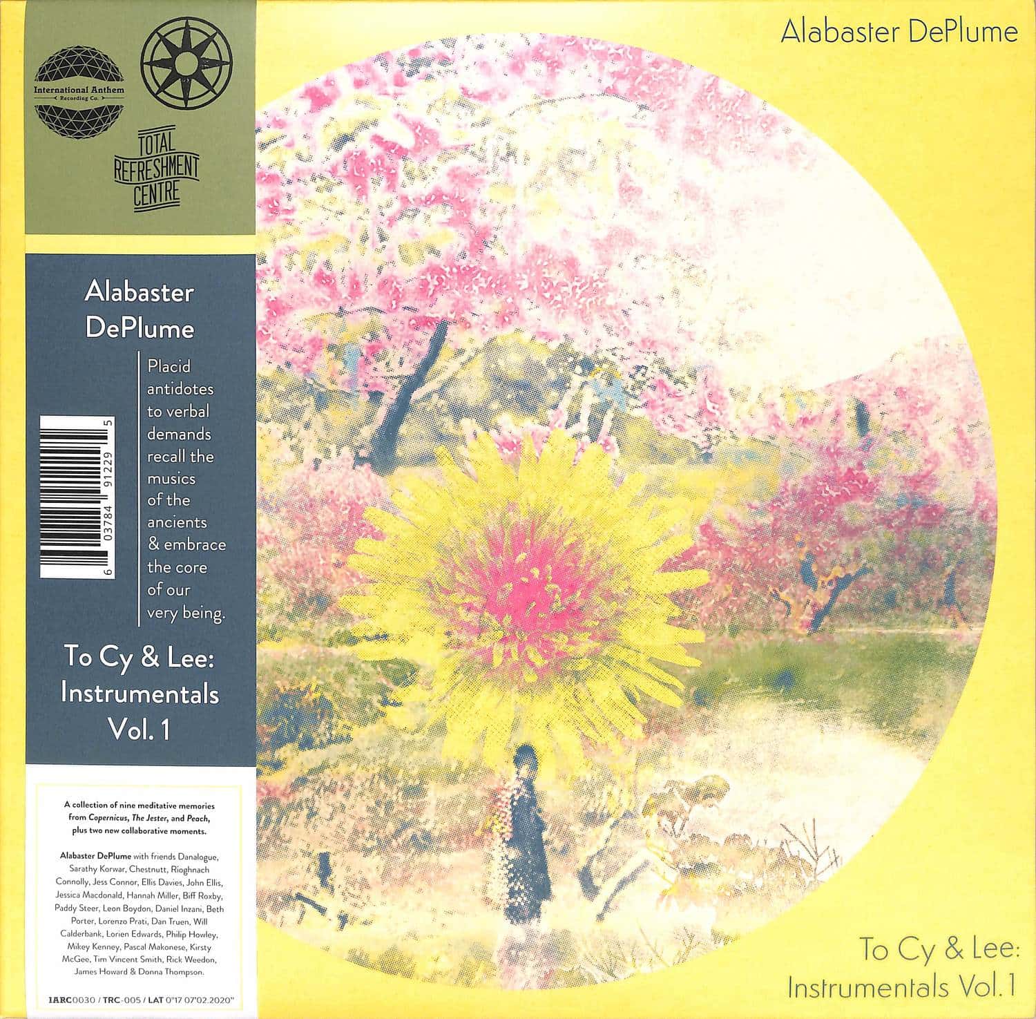 Alabaster DePlume - TO CY & LEE: INSTRUMENTALS VOL. 1 