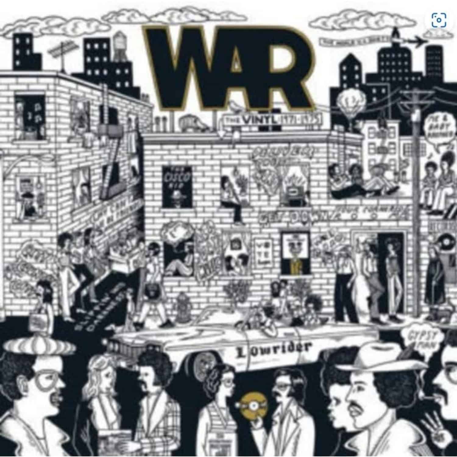 WAR - GIVE ME FIVE! THE WAR ALBUMS 