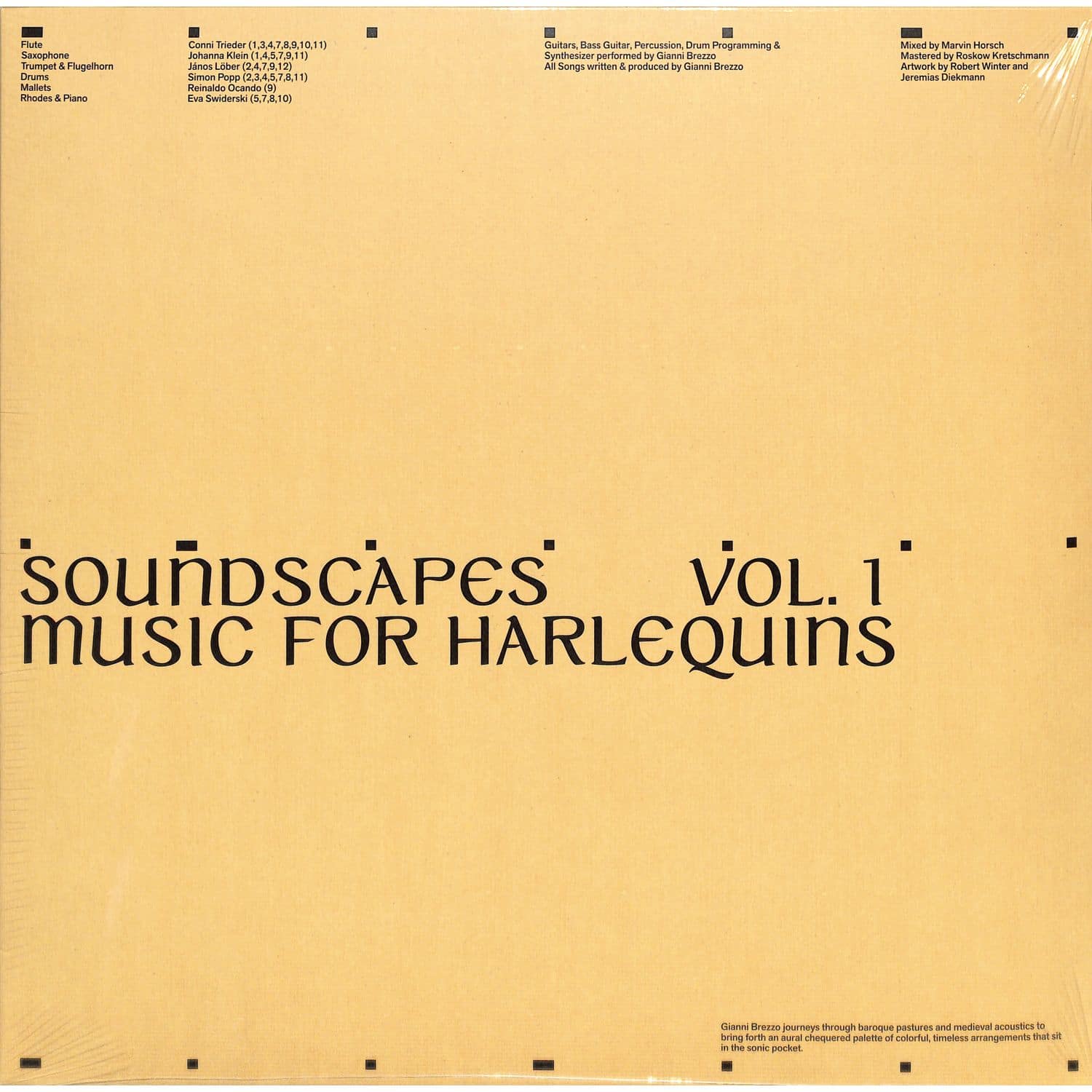 Gianni Brezzo - SOUNDSCAPES VOL.1 - MUSIC FOR HARLEQUINS 