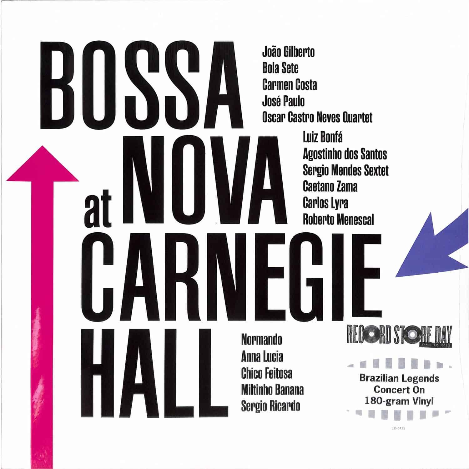 Various - BOSSA NOVA AT CARNEGIE HALL 
