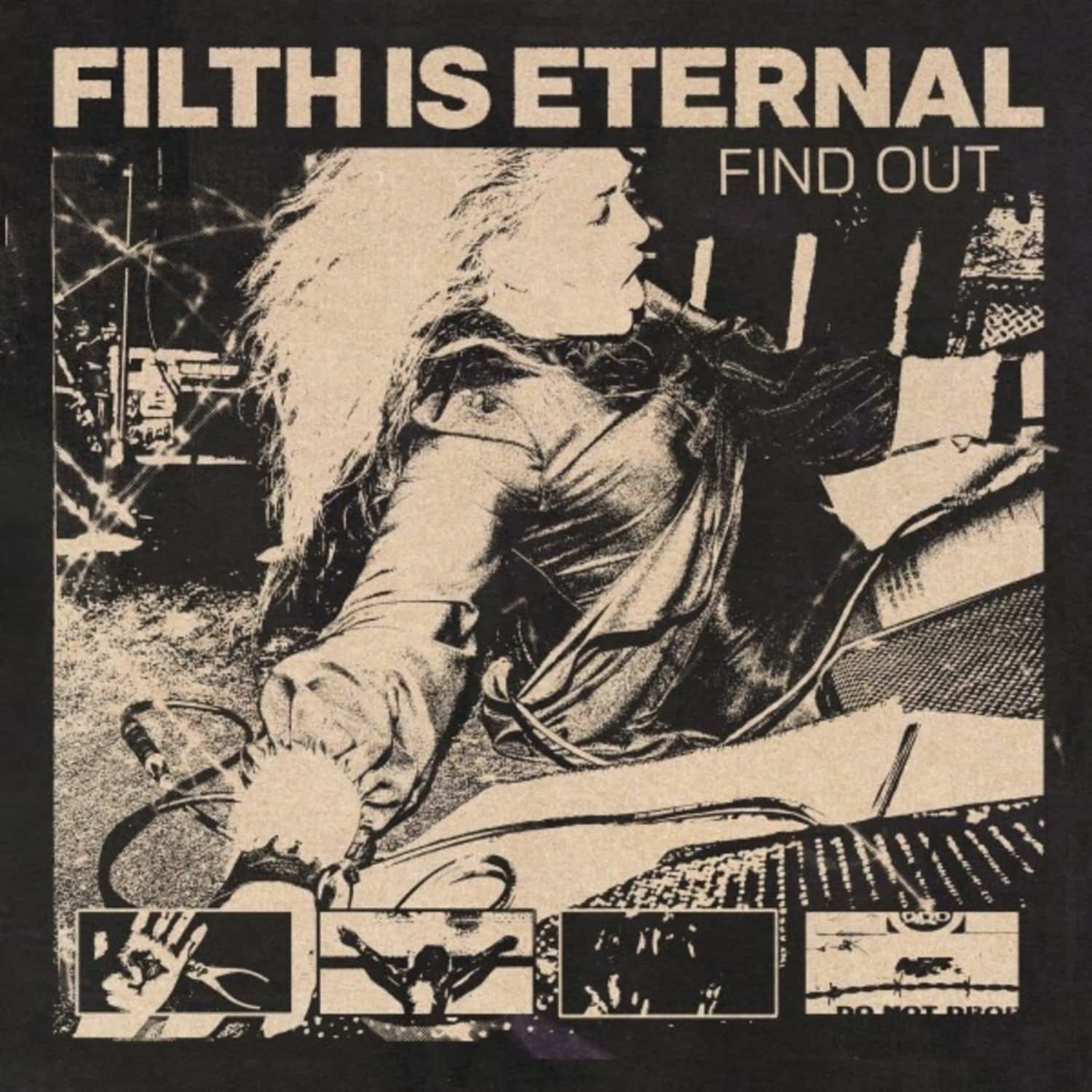 Filth Is Eternal - FIND OUT / GLOW IN THE DARK GREEN 