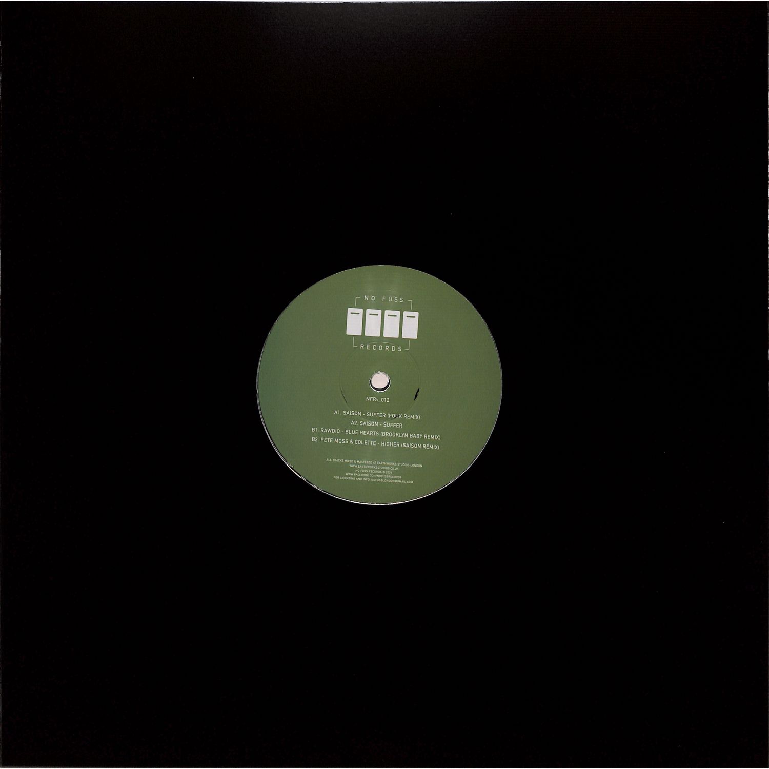 Saison, Fouk, Pete Moss, Colette, Dirtytwo / NFRV012 Saison, Fouk, Pete Moss, Colette, Dirtytwo / NFRV012